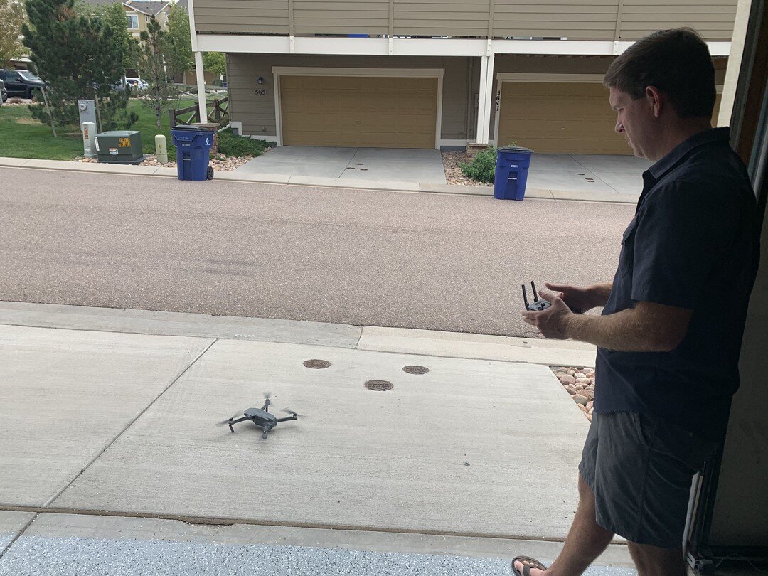 Fun with drones - According to MLS statistics, homes with aerial images sell 68% faster than homes with standard images.