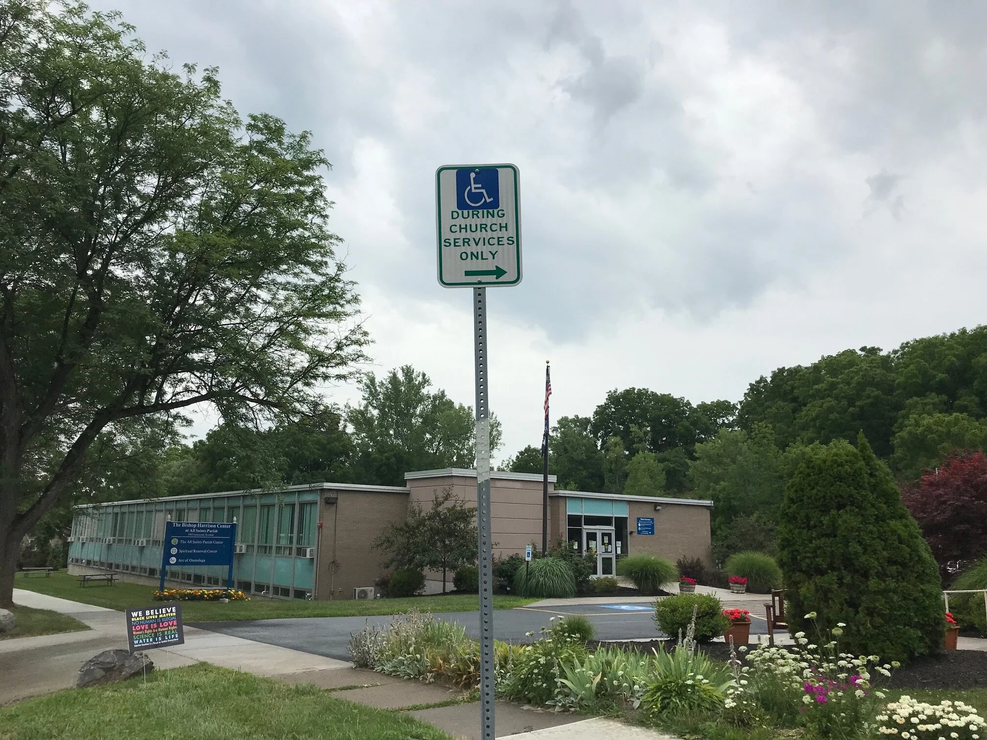 Accessibility Street Parking Near Church