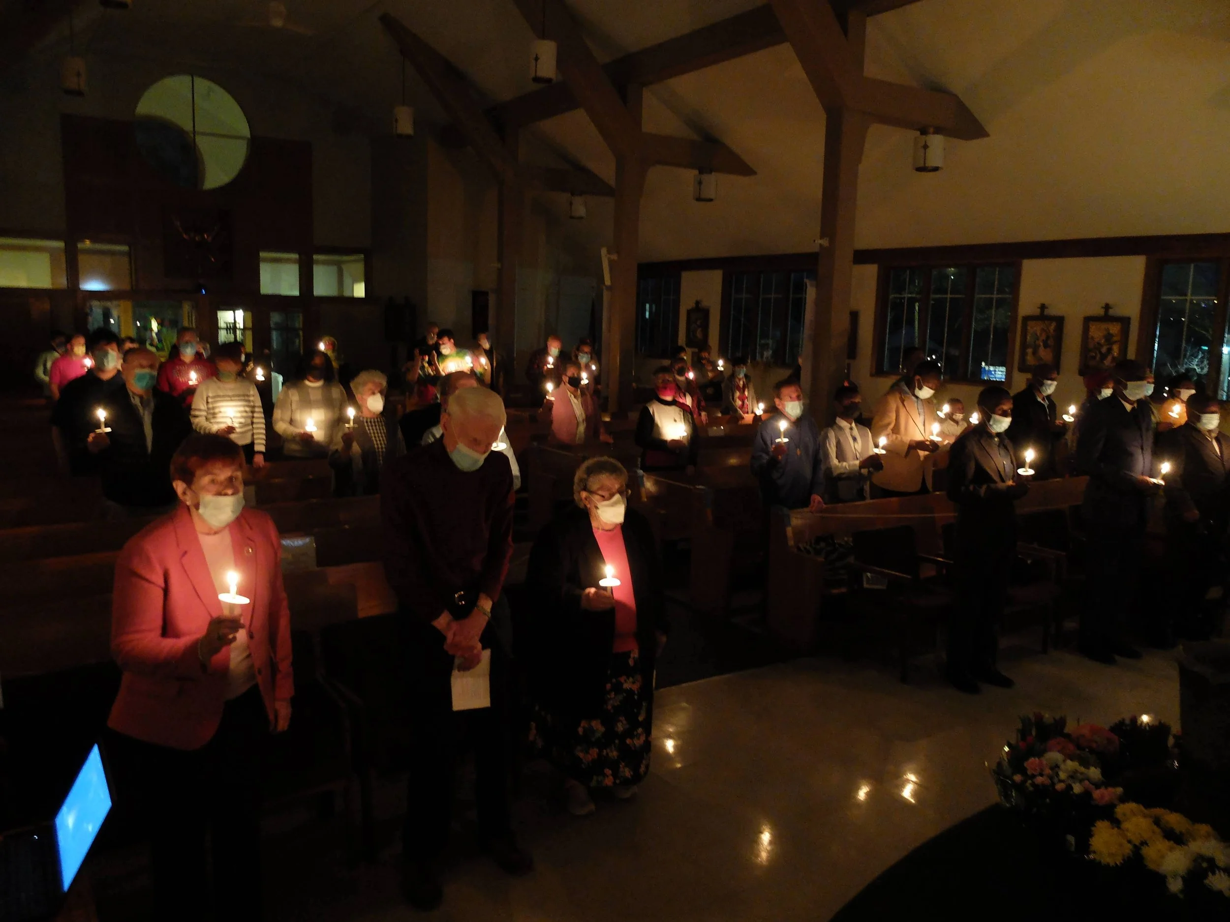 HOLY SATURDAY/EASTER VIGIL: April 8 – 8pm