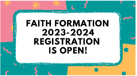 Faith Formation Classes Begin 