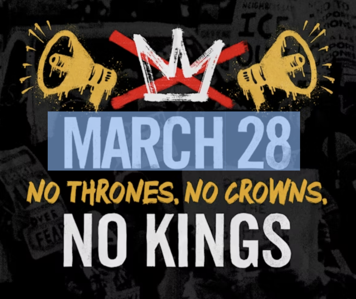 NO KINGS Rally 12pm - Kinne Rd &amp; Erie Blvd E&nbsp;Lining the East end of Erie BlvdDe Witt, NY 13214 