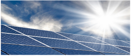 Dedication of our SOLAR PANELS after each Mass