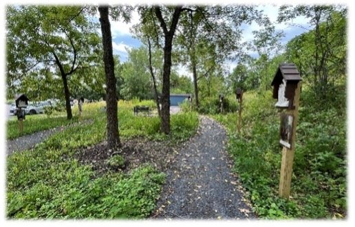 Tour of our year-old Stations of the Cross Path 10am