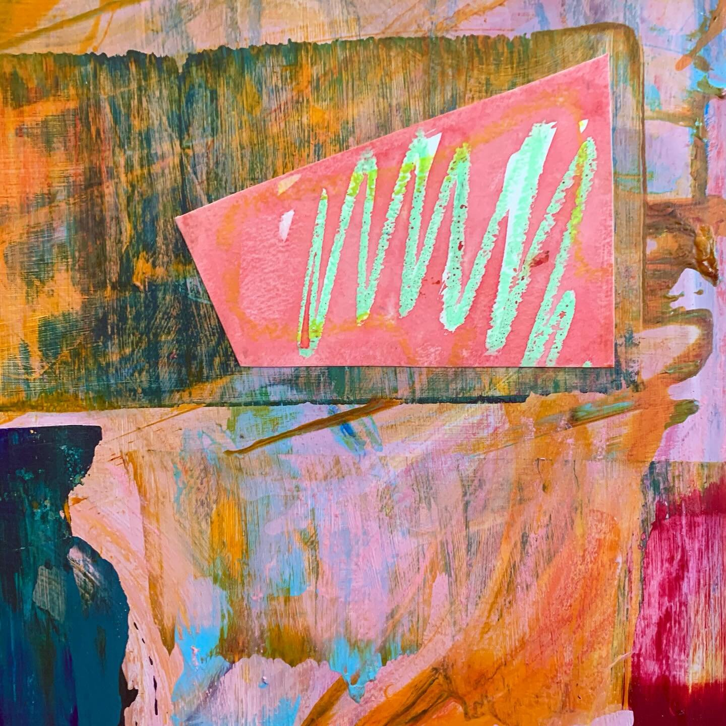 A little snippet of my Original Painting (well&hellip;mixed media piece!) which will be showcased as part of the @frama.gallery exhibition, opening this week in Naas. 

I had a lot of fun creating this artwork over time. Adding and removing layers th