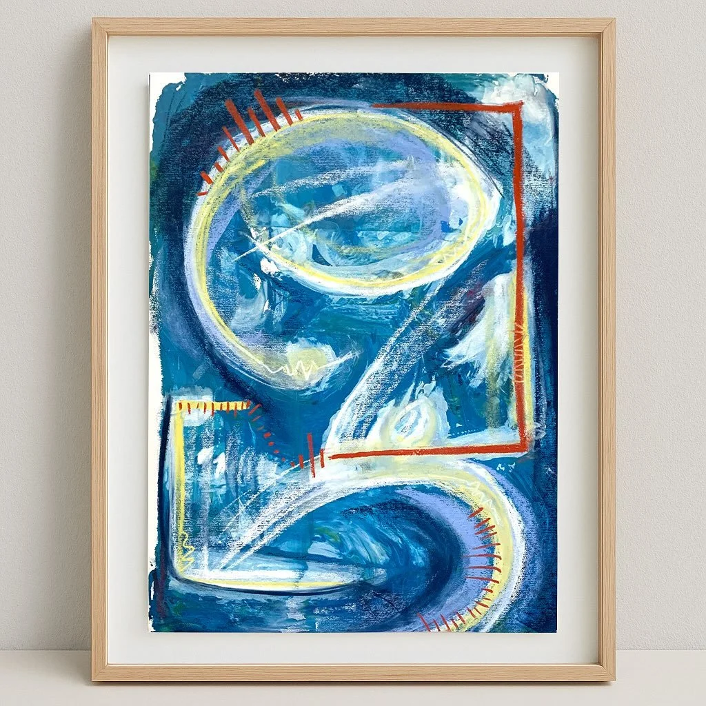 &lsquo;Tidal&rsquo; is a Limited Edition Gicl&eacute;e Print that I&rsquo;ve created, inspired by the movements of the sea. Pulling inspiration from both tidal cycles&hellip;.and the splashes of us all jumping in (deep breath!!!) 💦

The print illust