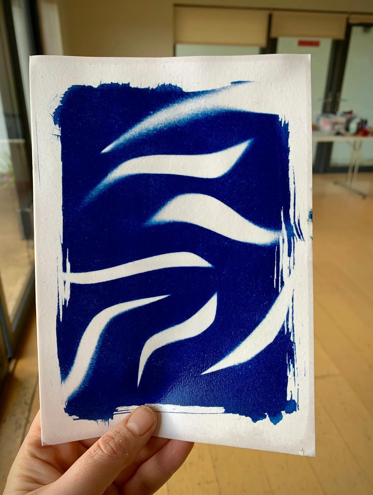 Really enjoying springtime at my @acreprojectcelbridge artist residency. Can&rsquo;t believe it&rsquo;s half way through! The brighter days inspire me experiment more with the sun printing and Cyanotype. Reconnecting to a process I learned many moons