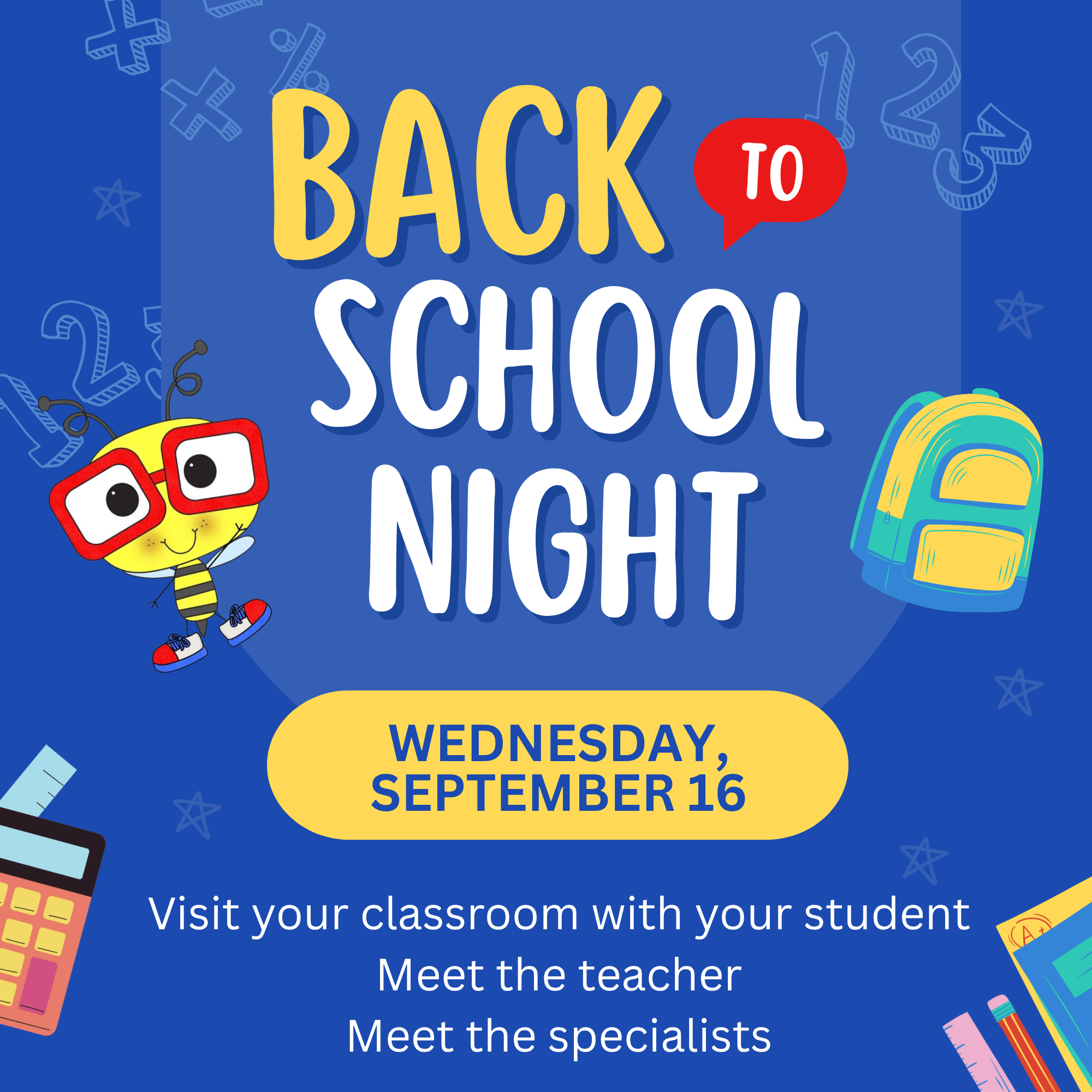 Back to School Night