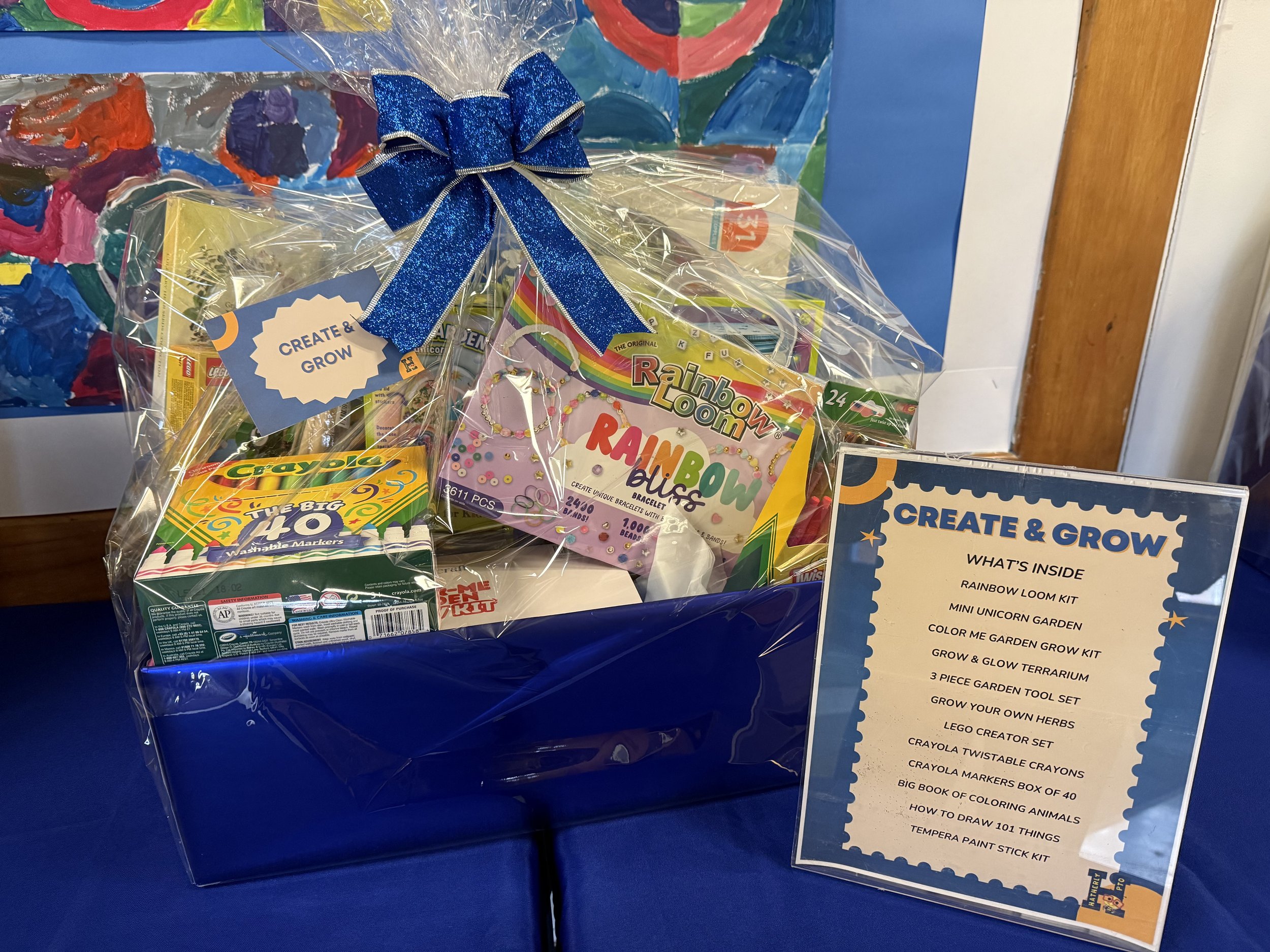 Create & Grow Basket Raffle Ticket