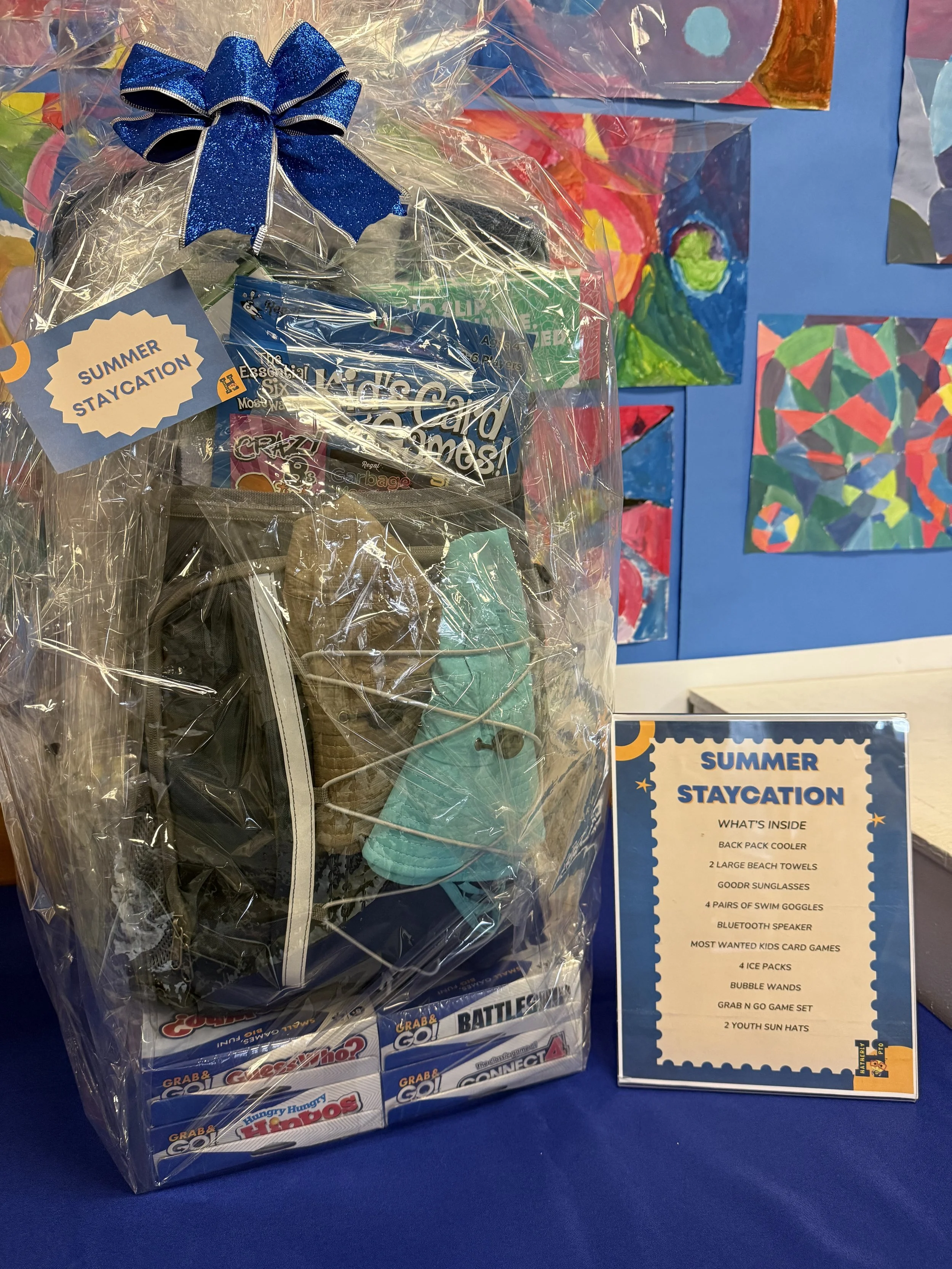 Summer Staycation Basket Raffle Ticket