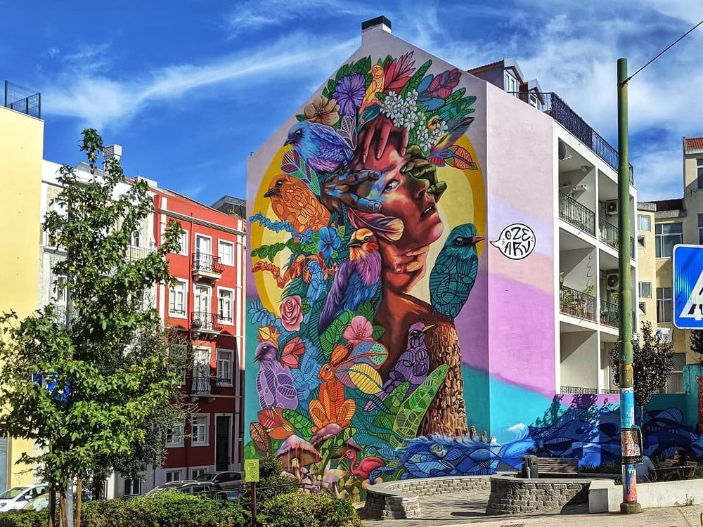 A Graffiti Lover's Guide to the Best Street Art and Murals in Lisbon — Mad  Hatters NYC