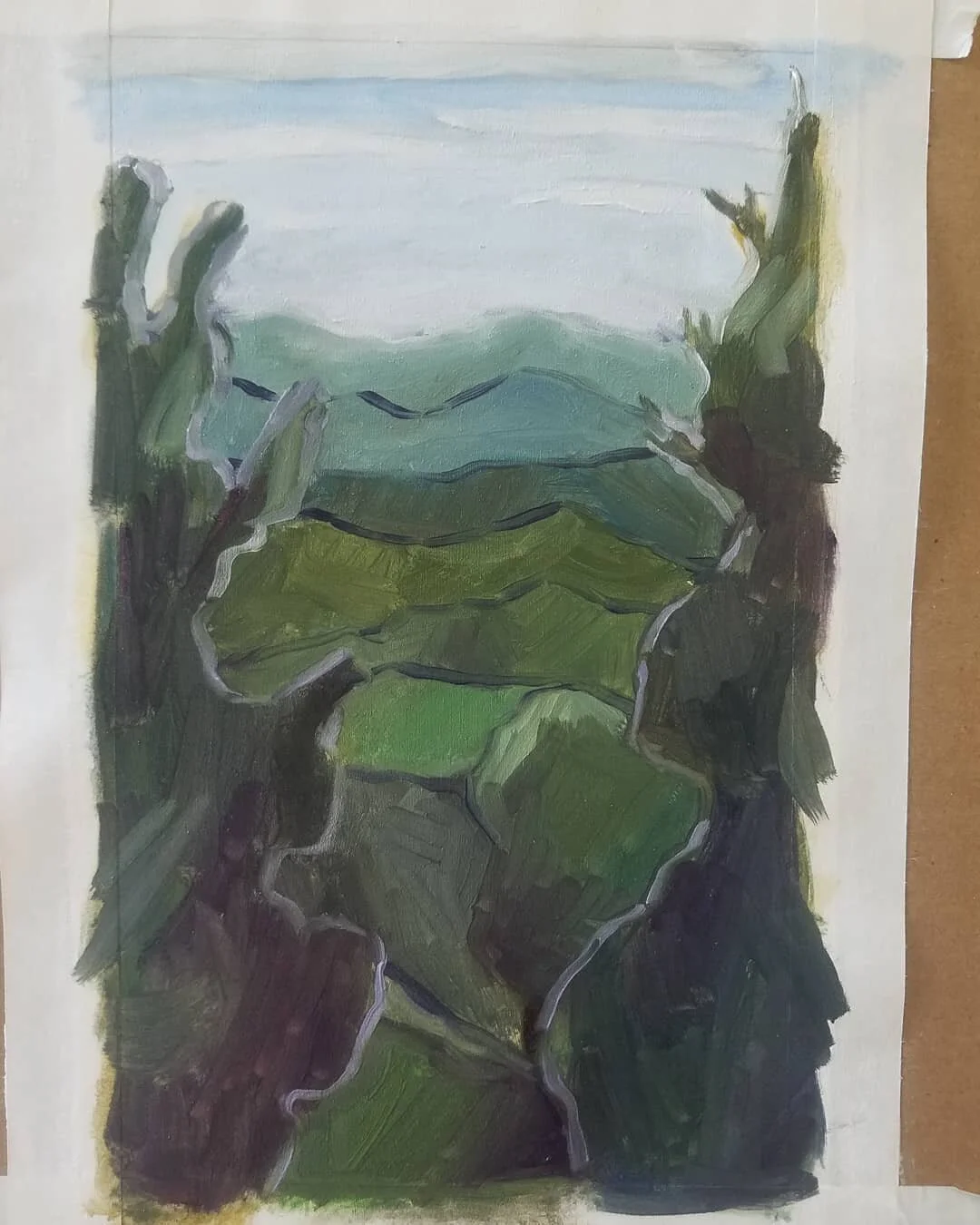 #dailypainters #dailyart #dailypainting #landscapepainting #landscape #oilpainting #marylandart #marylandartist #artistsoninstagram