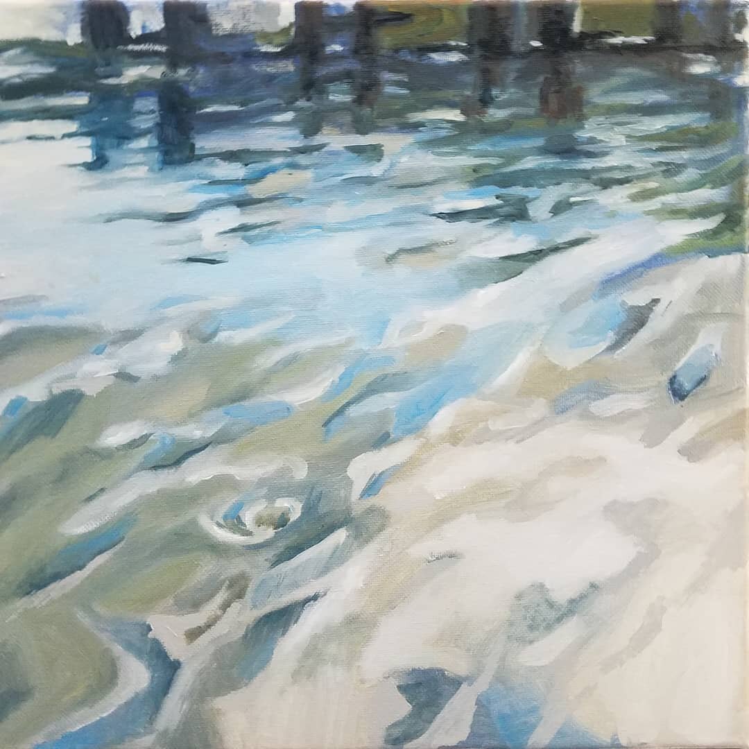 Thinking about a sunnier day while were stuck in the middle of this hurricane! Oil on canvas.
.
.
.
.
.
.
.
#dailypainters #dailypainting #dailyart #water #waterpainting #easternshore #marylandart #marylandartist #artistsofinstagram #allaprima #plein