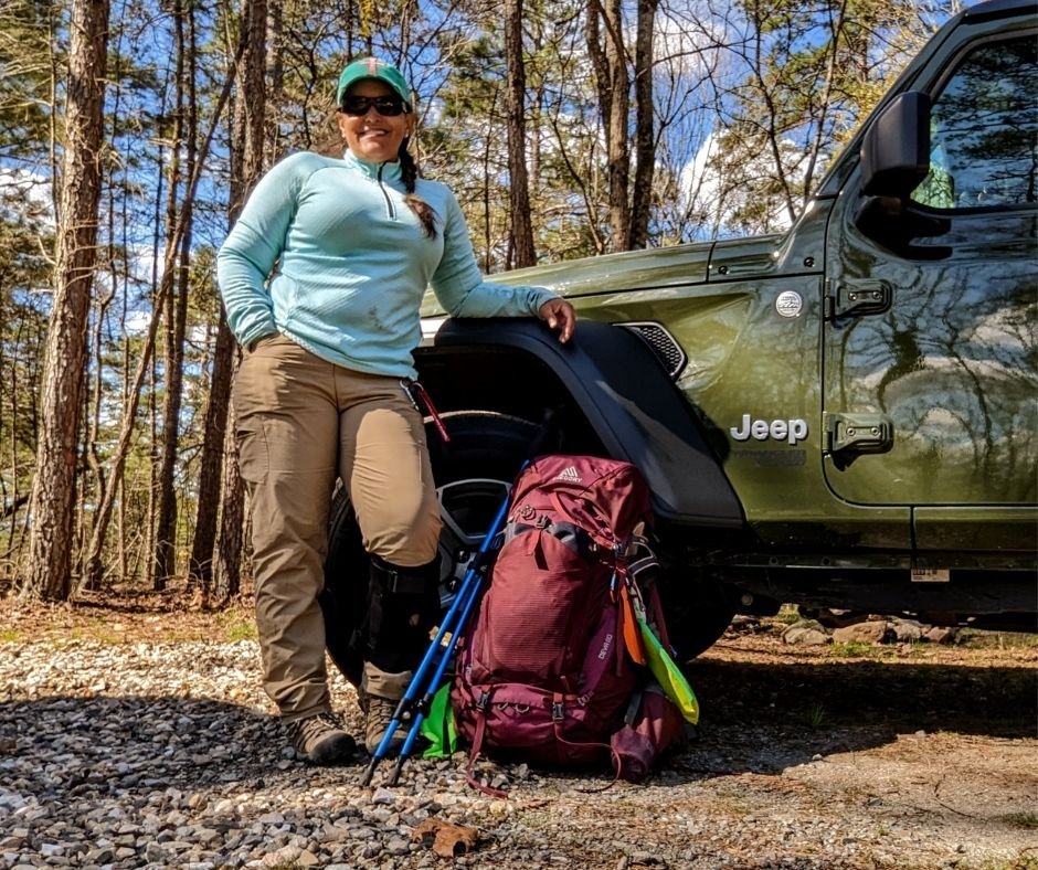 3 day backpacking trip texas