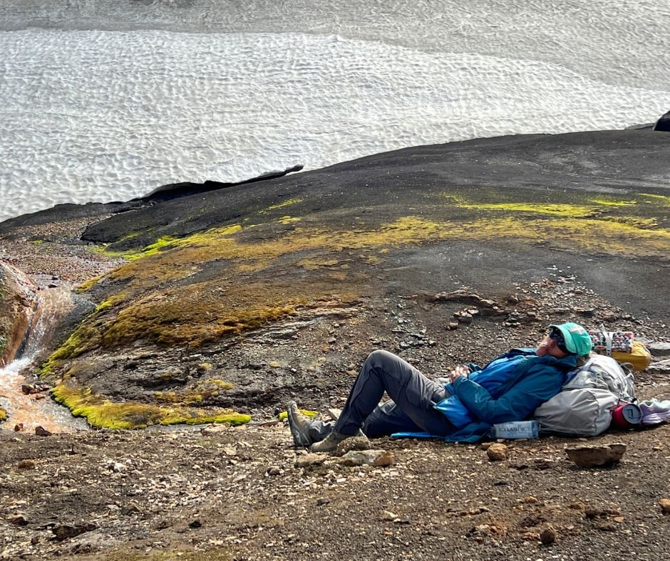 Taking A Small Break Laugavegur Trail Iceland.jpg