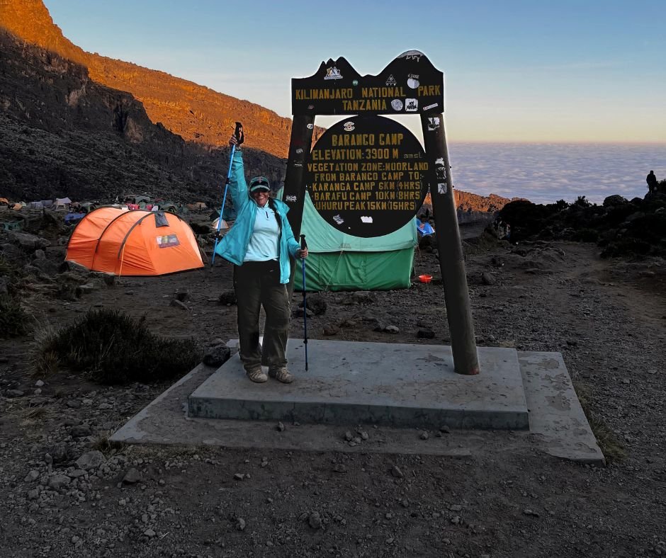 Reaching The Barranco Camp Sign Kilimanjaro.jpg