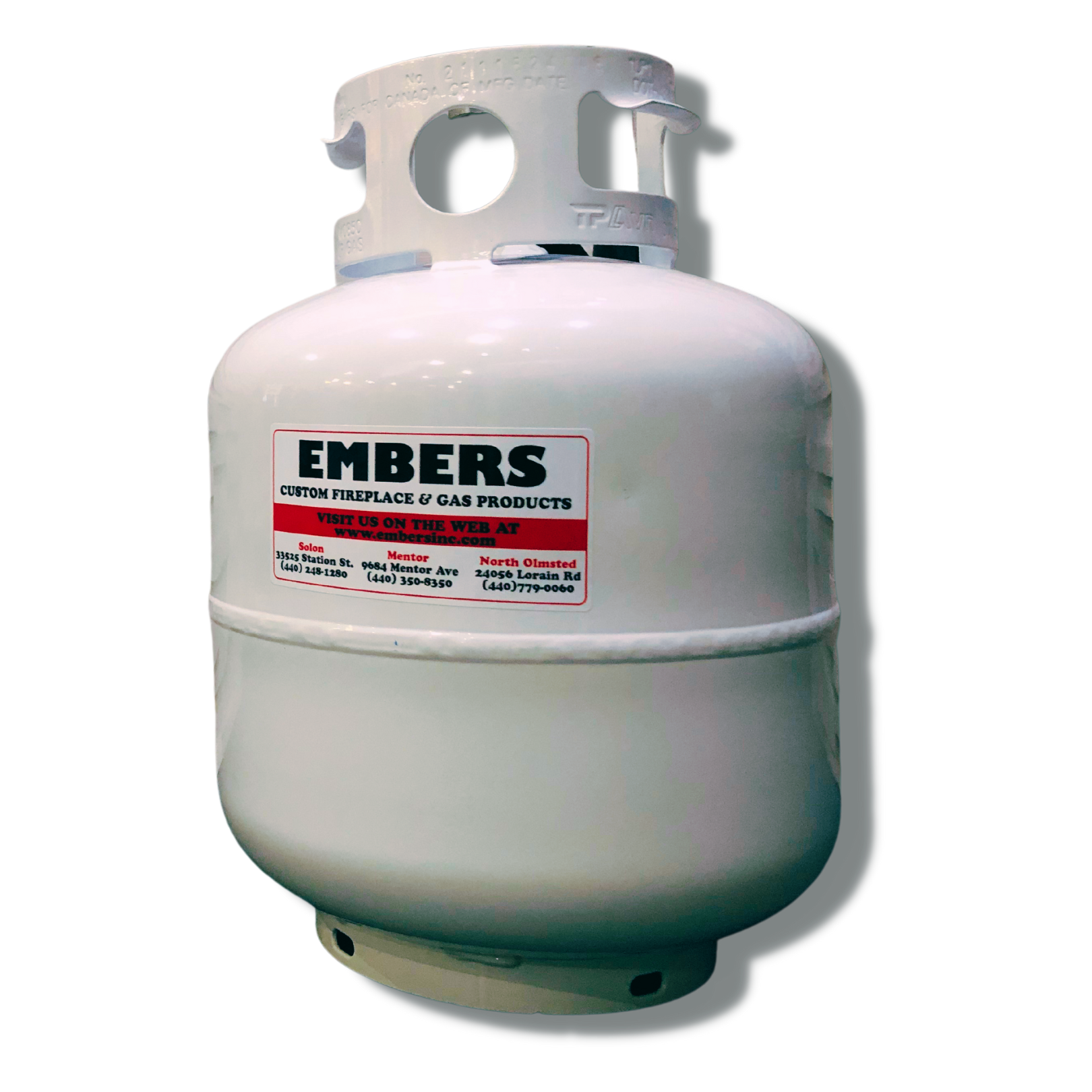 New Propane Tanks Embers Custom Fireplace & Gas Products