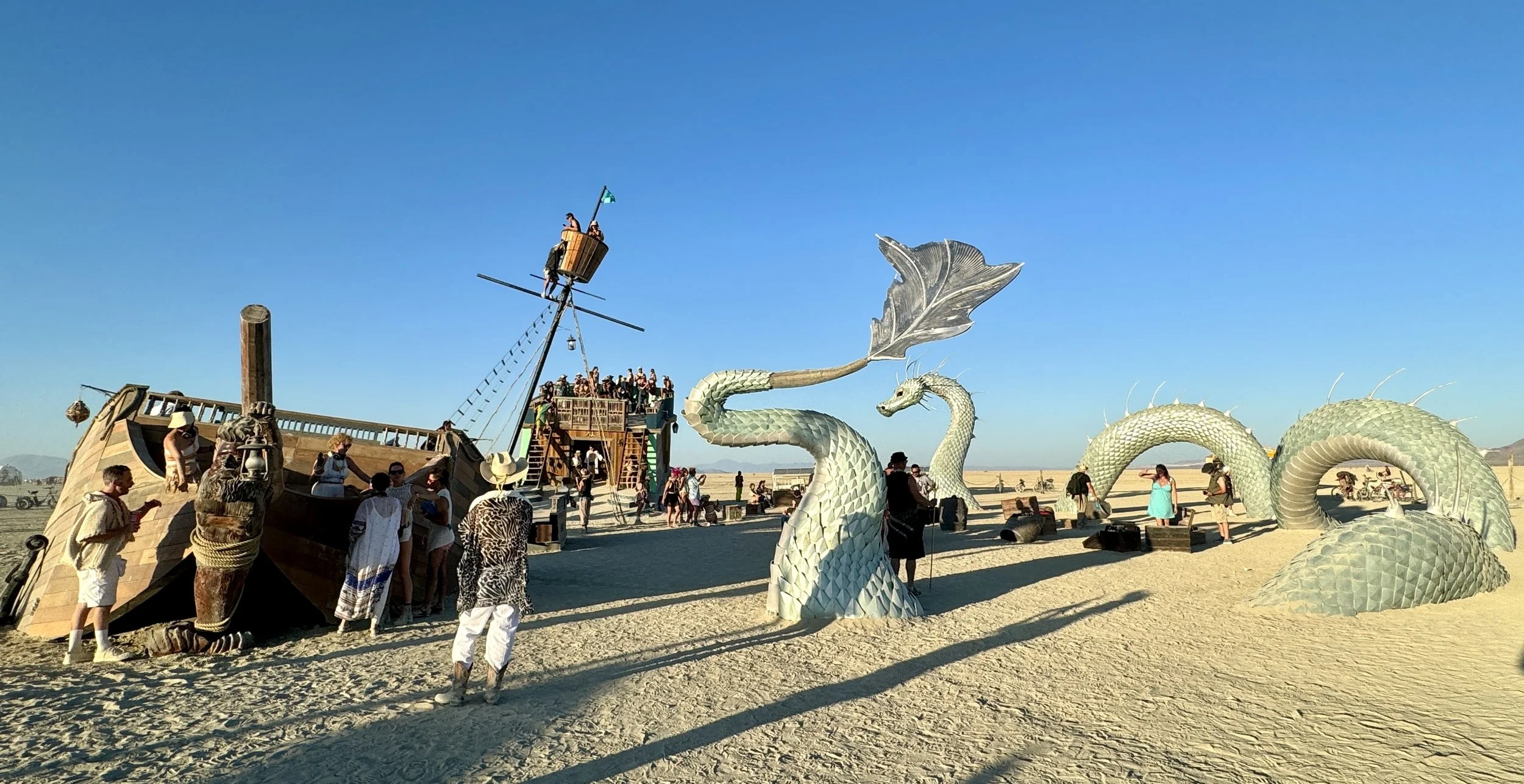 Naga and the Captainess, Burning Man 2024