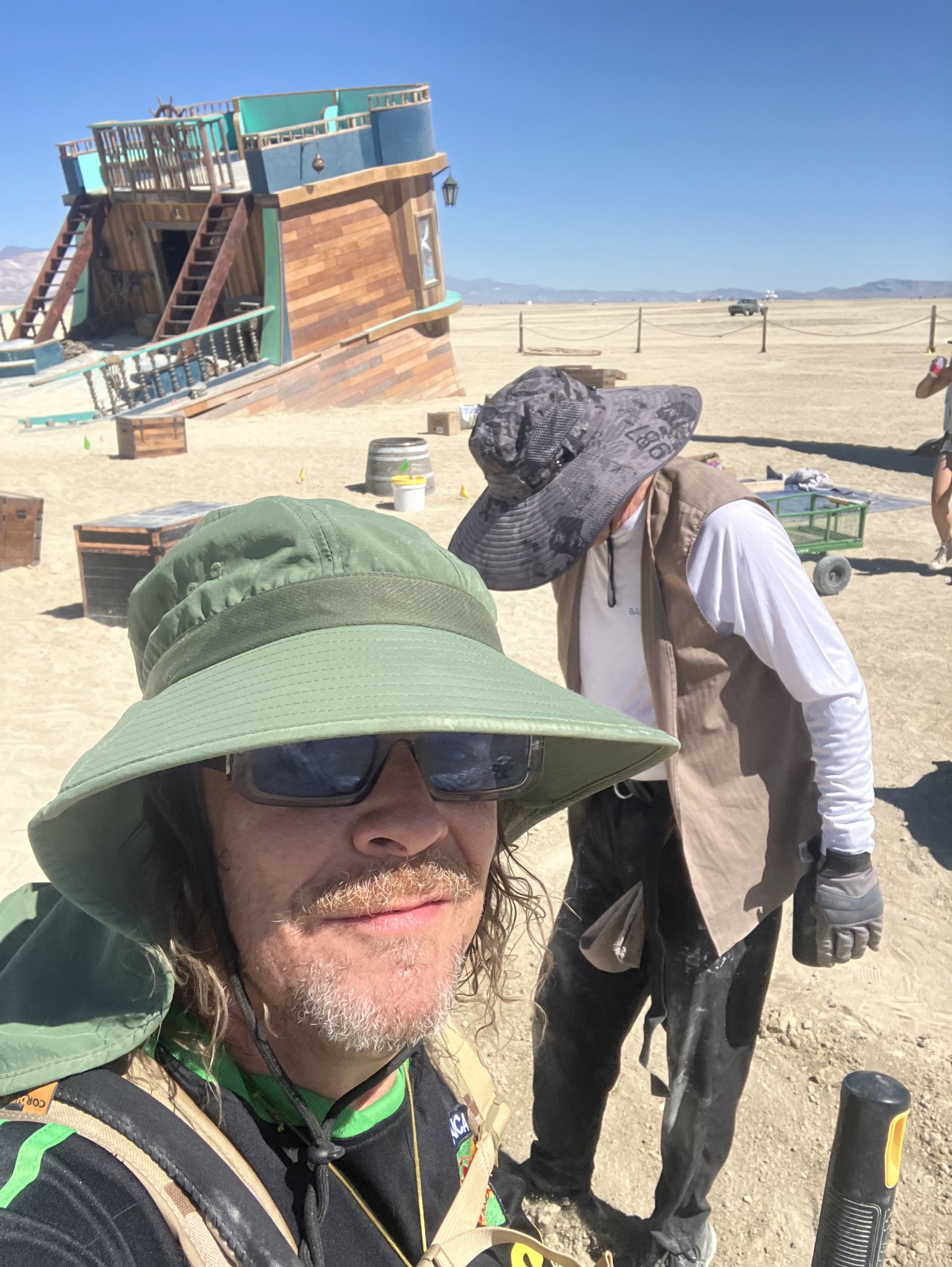 Naga and the Captainess, Burning Man 2024, build / onsite / strike team