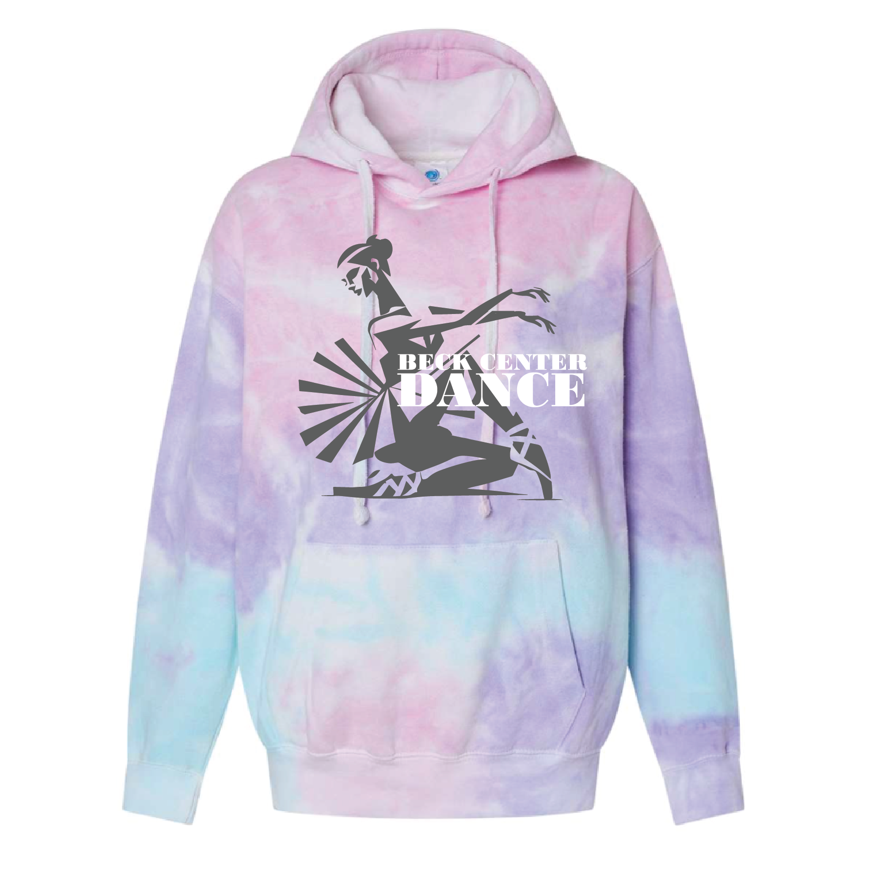 BECK CENTER- Geometric- Adult/Youth Tie Dye Hoodie