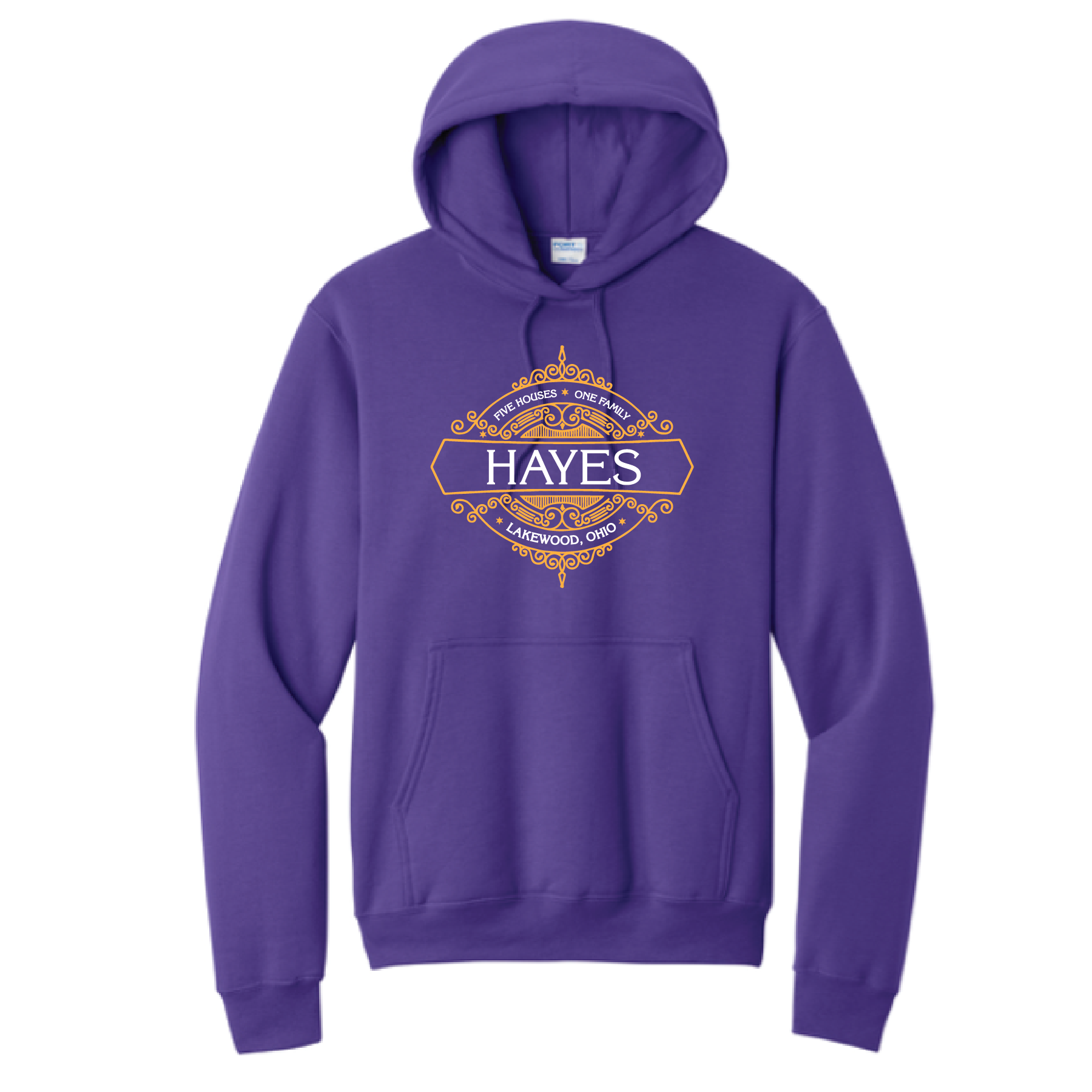 HAYES- House Crest- Adult/Youth Hoodie