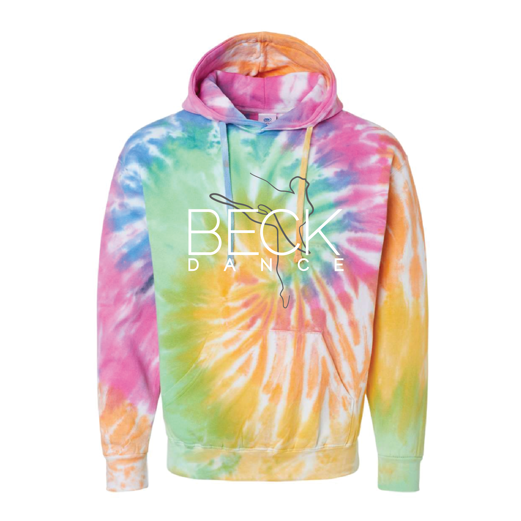 BECK CENTER- Solo Dance- Adult/Youth Tie Dye Hoodie