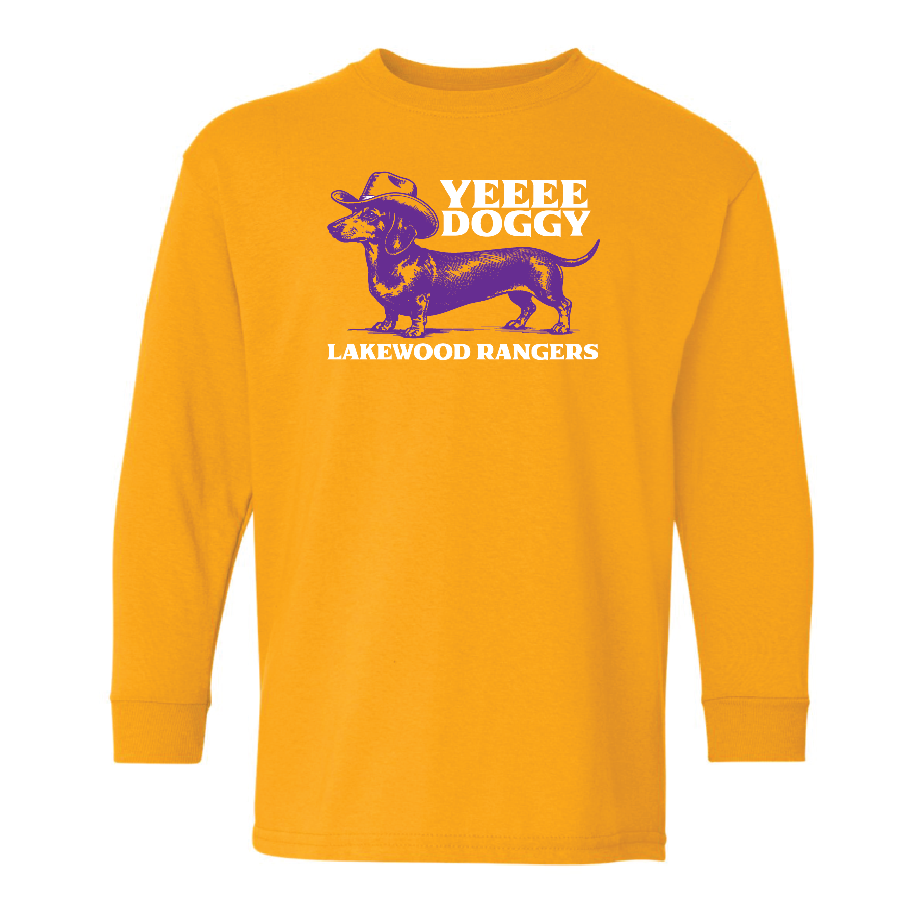 Lakewood Performing Arts Boosters- Yeeeee Doggy- Adult & Youth Long Sleeve Tee