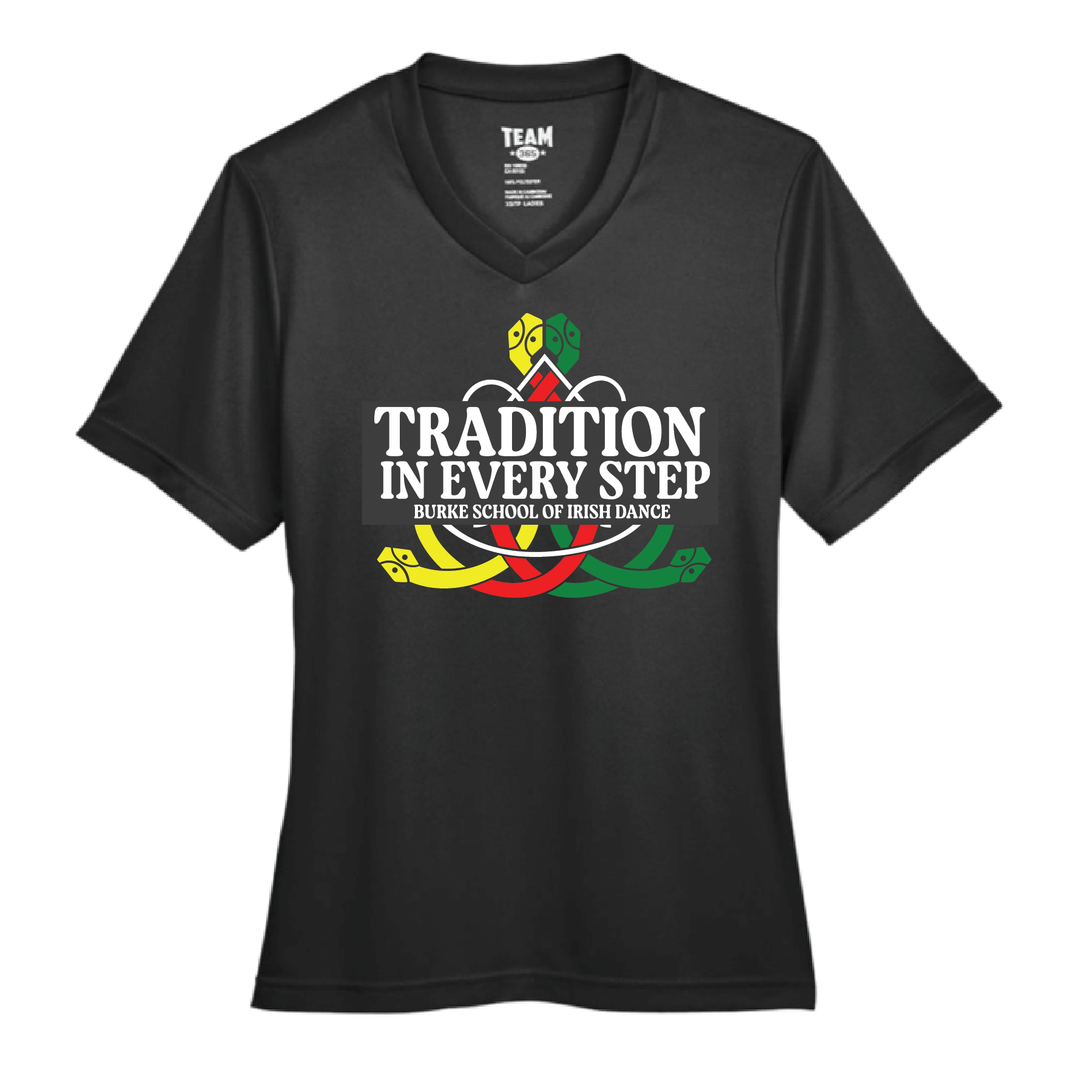 Burke- Tradition- Women's Vneck Performance Tee