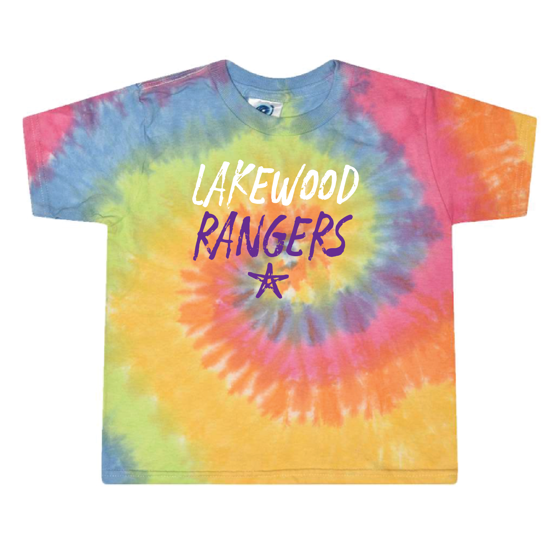 LECPTA- Ranger Script-  Toddler Tie Dye Tee