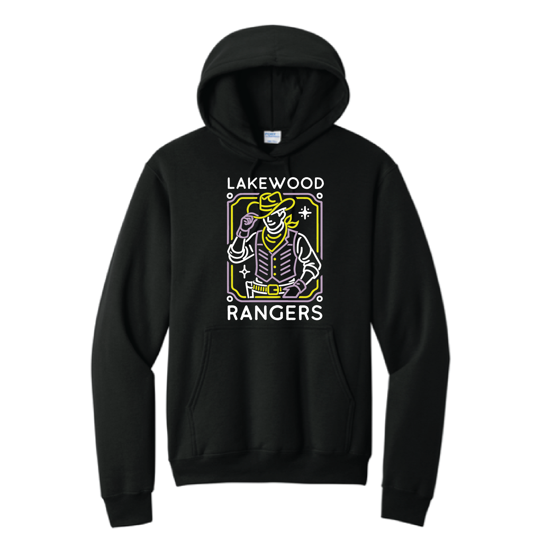 HAYES- Neon Lights- Adult/Youth Hoodie