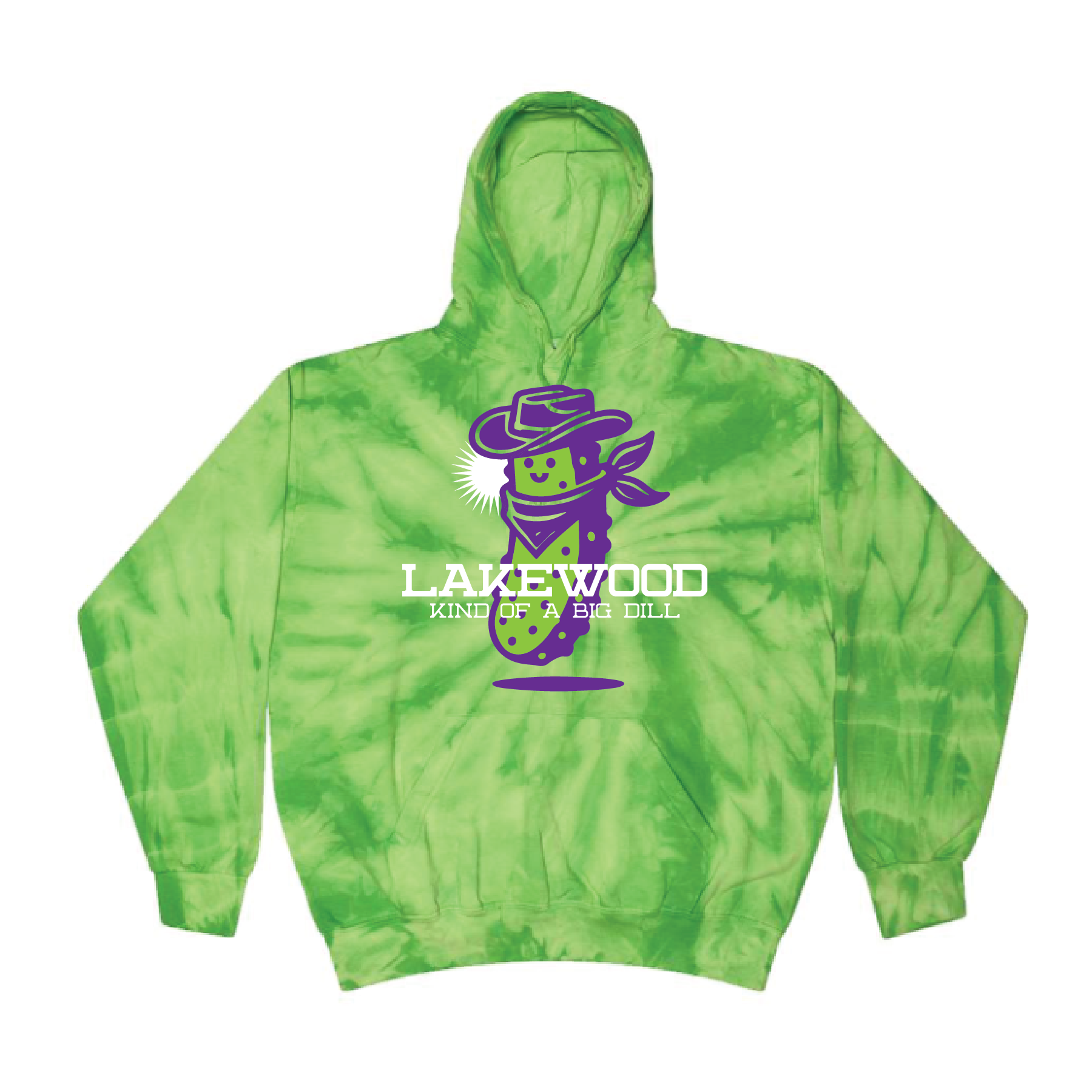 Pickle Lime Spider Hoodie-01.png
