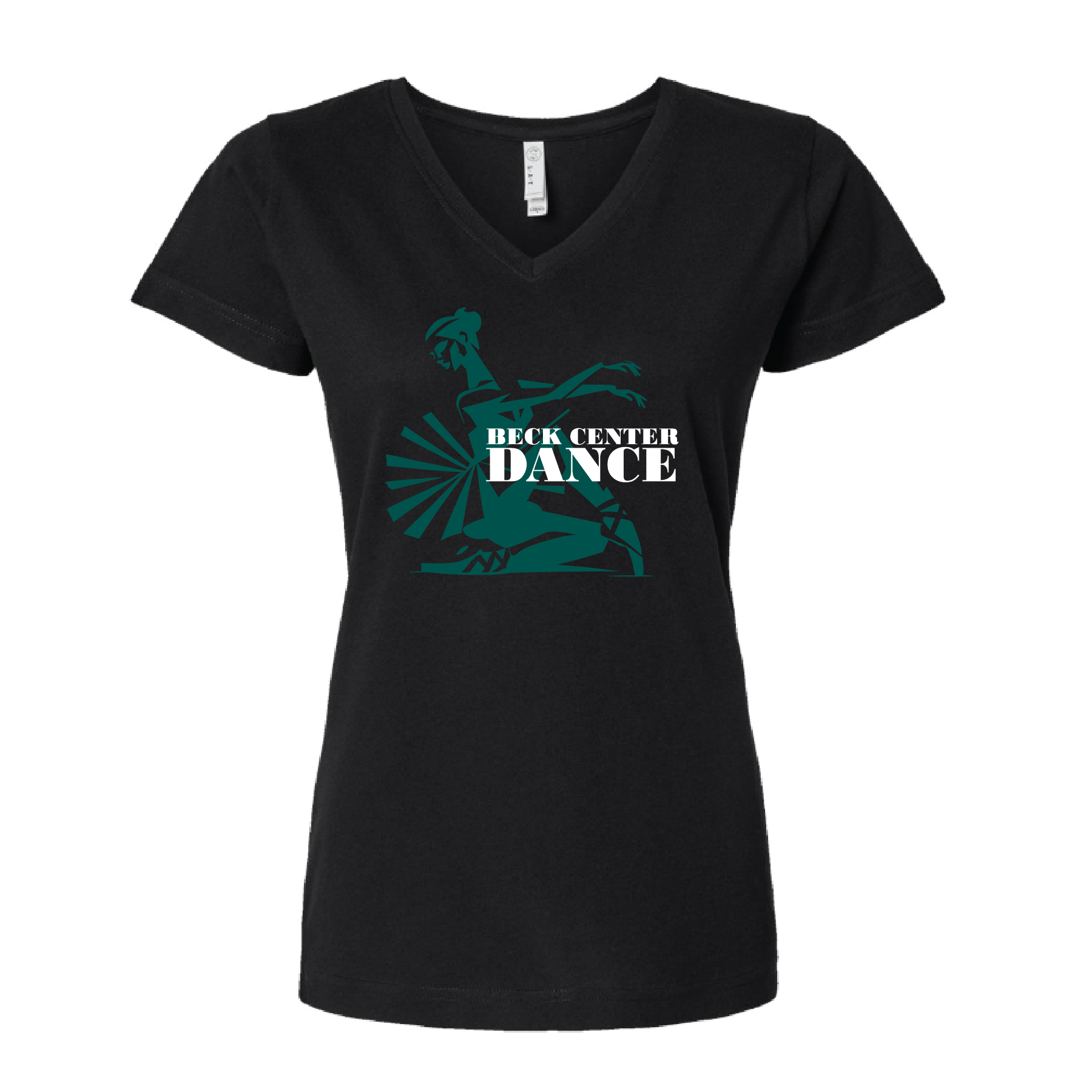 BECK CENTER- Geometric- Ladies V-neck Unisex Tee