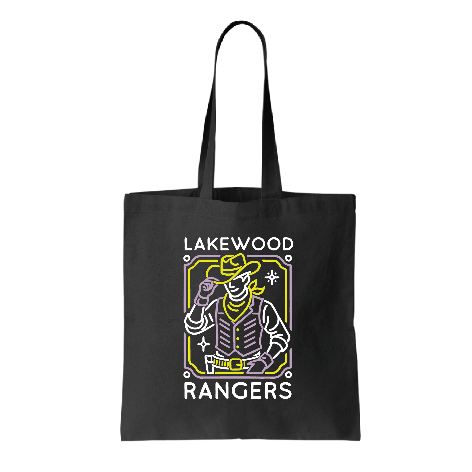 HAYES- Neon Lights- Tote Bag