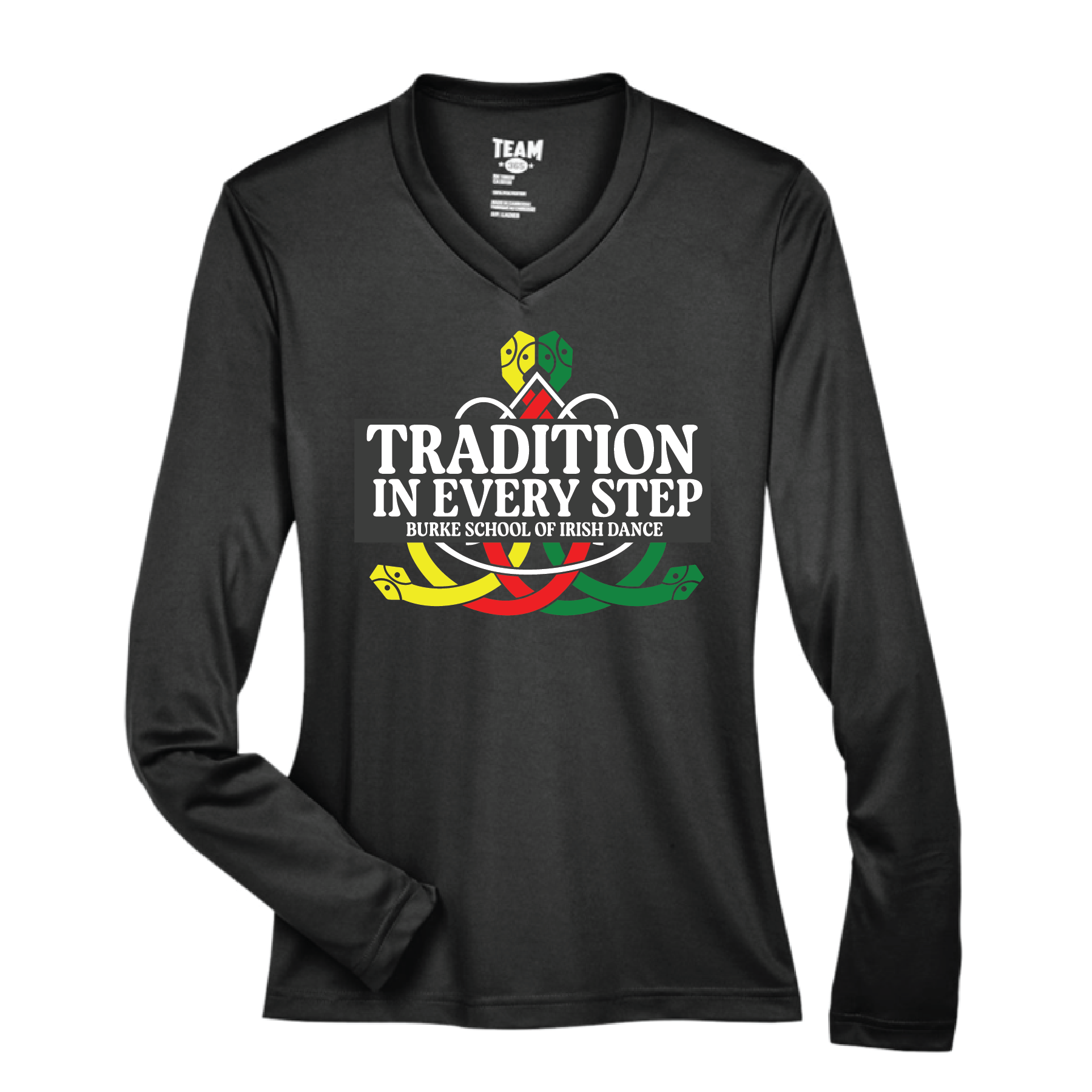 Burke- Tradition- Women's Performance Vneck Long Sleeve Tee