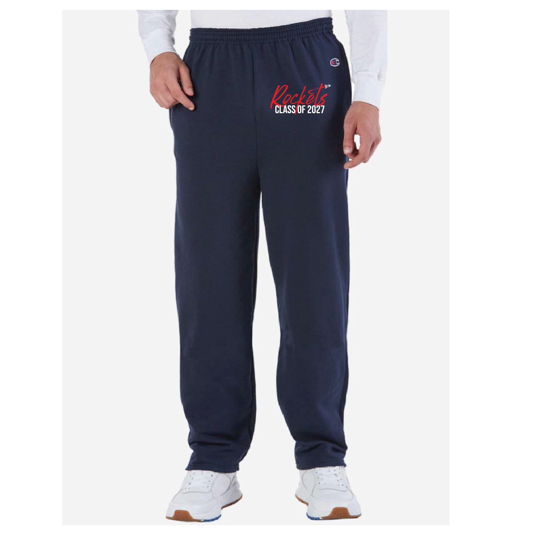 Bay Class of 2027- We Are Rockets- Adult Open Bottom Sweatpants