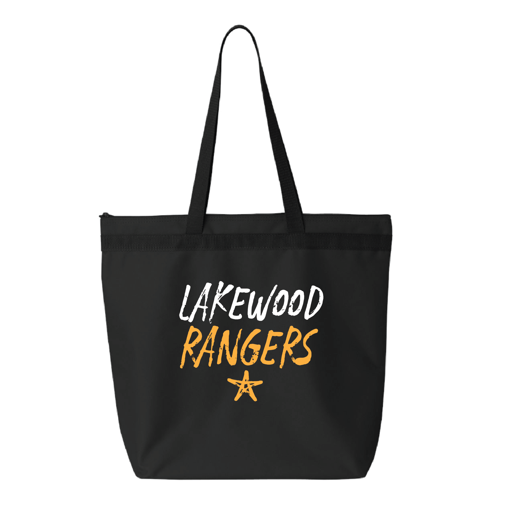 LECPTA- Ranger Script-  Zipper Tote Bag