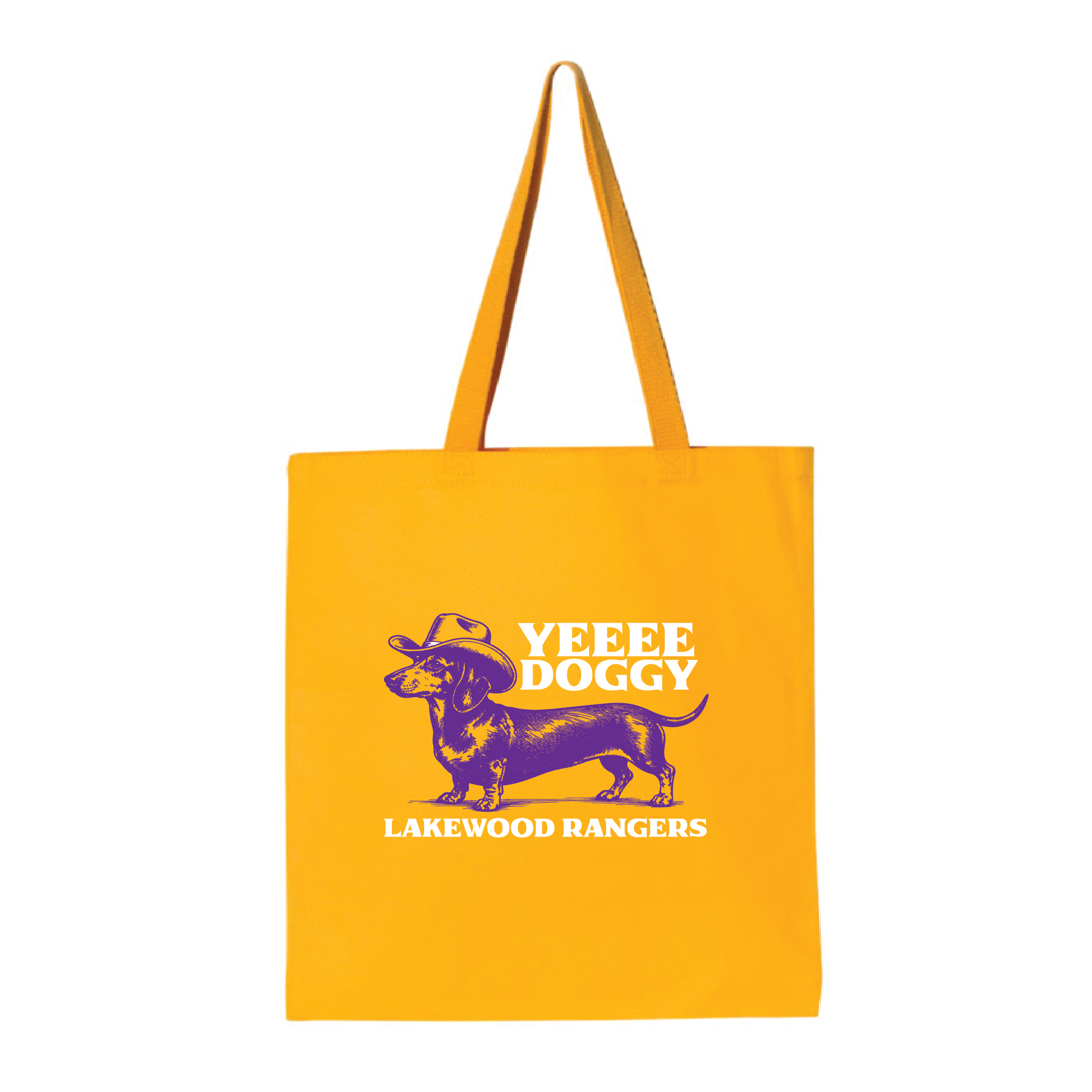 Lakewood Performing Arts Boosters- Yeeeee Doggy- Canvas Tote Bag