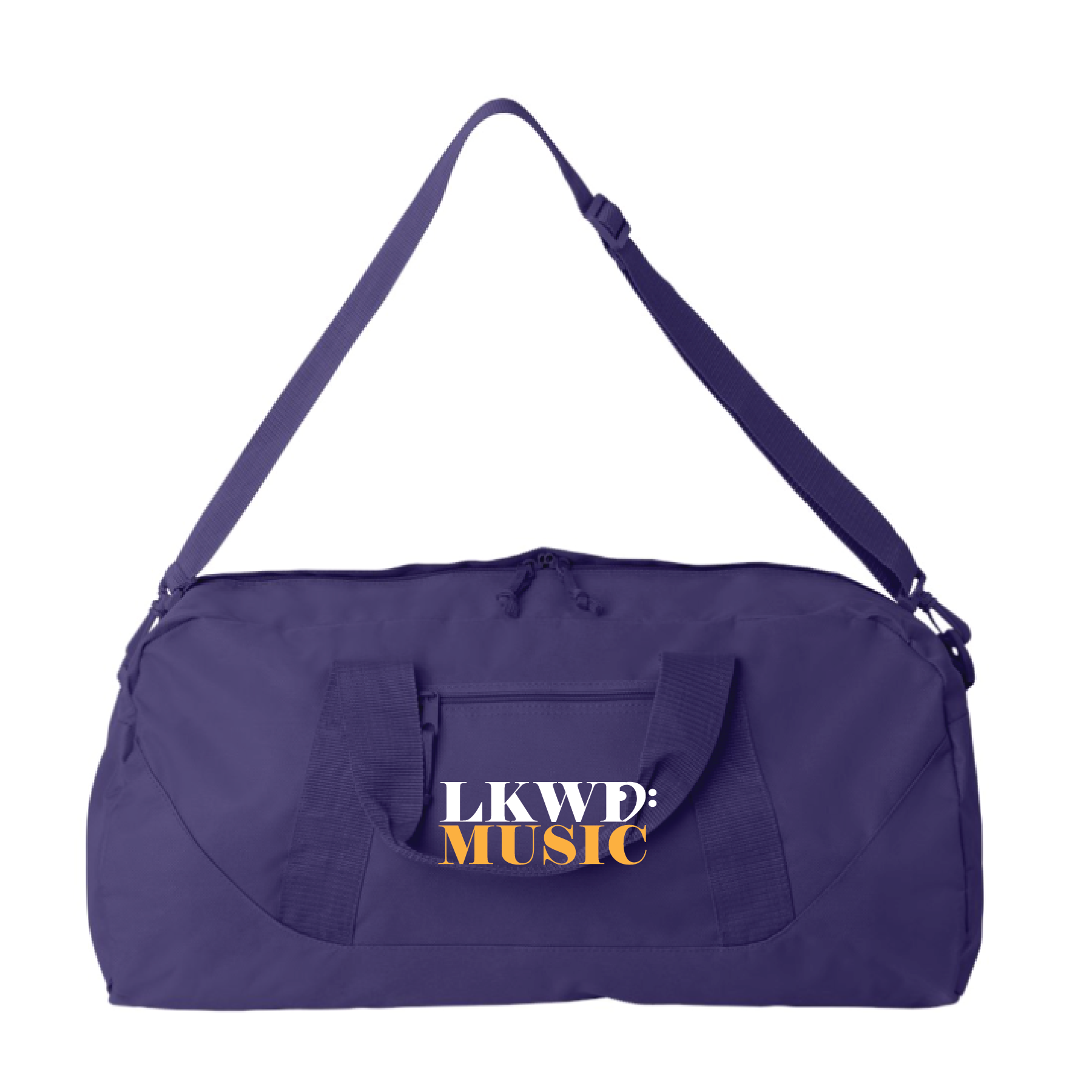 Lakewood Performing Arts Boosters- LKWD Music- Purple Duffel Bag