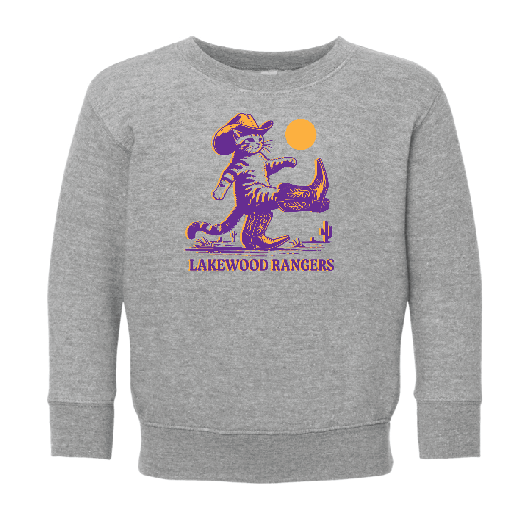 LECPTA- Cat Cowboy-  Toddler Sweatshirt