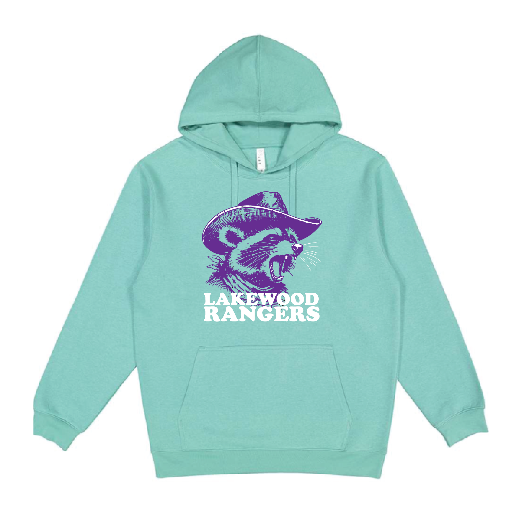 HAYES- Raccoon Cowboy- Adult/Youth Hoodie