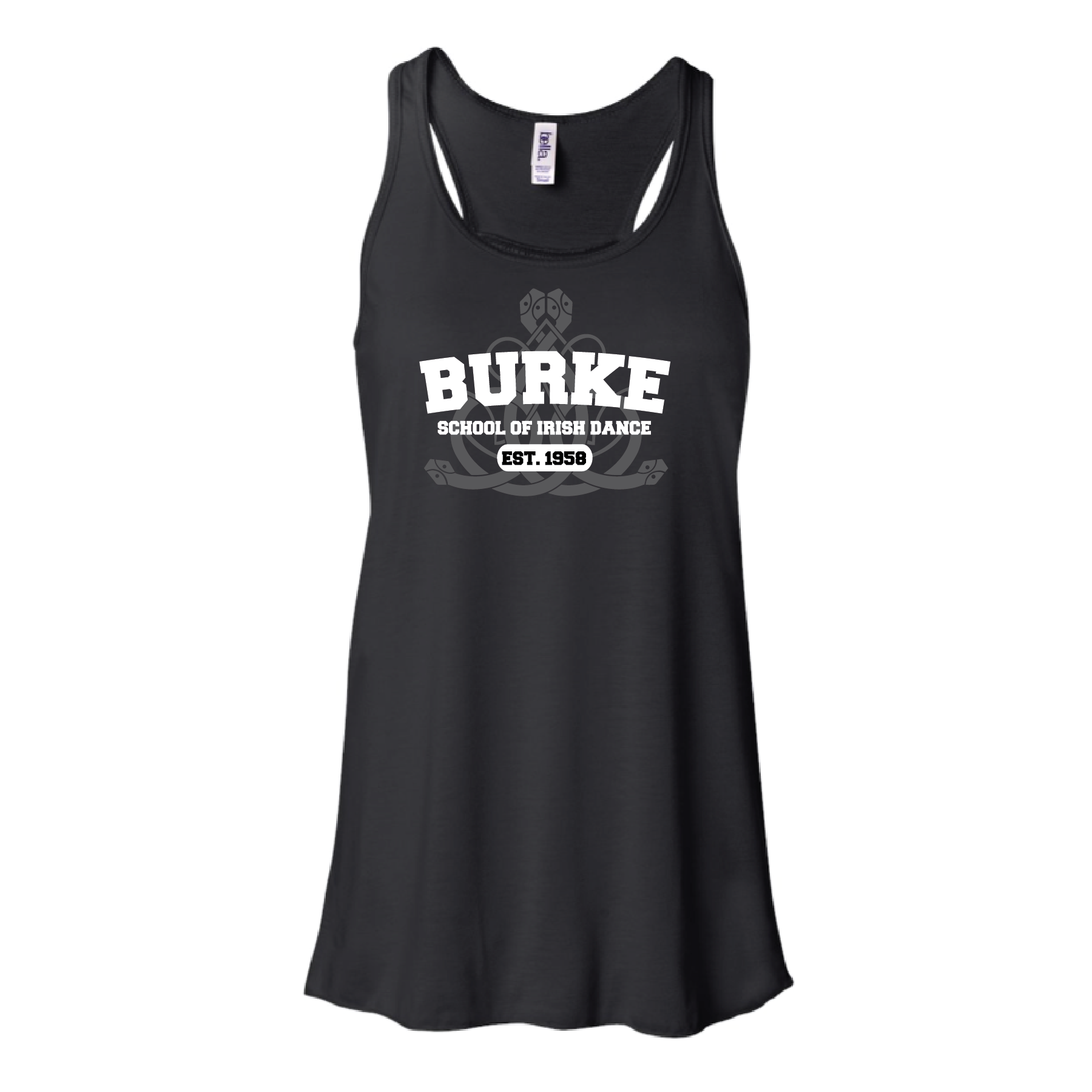 Burke- Collegiate Lettering- Women's/Youth Tank Top