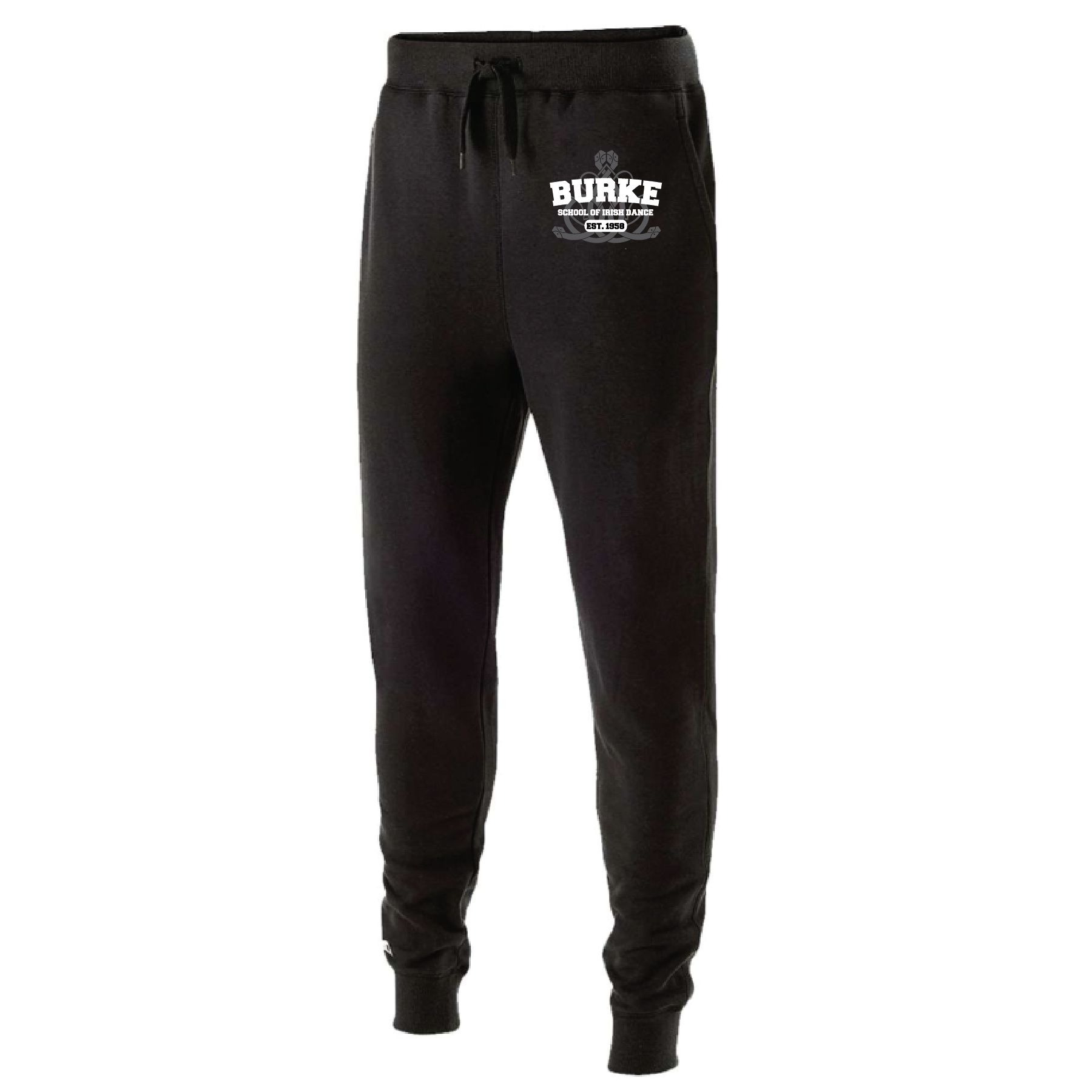 Burke- Collegiate Lettering- Adult/Youth Unisex Joggers