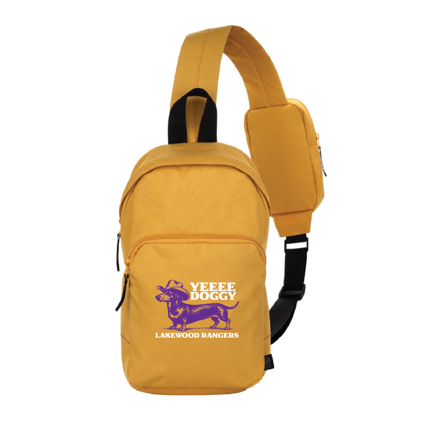 Lakewood Performing Arts Boosters- Yeeeee Doggy- Tech Sling Bag