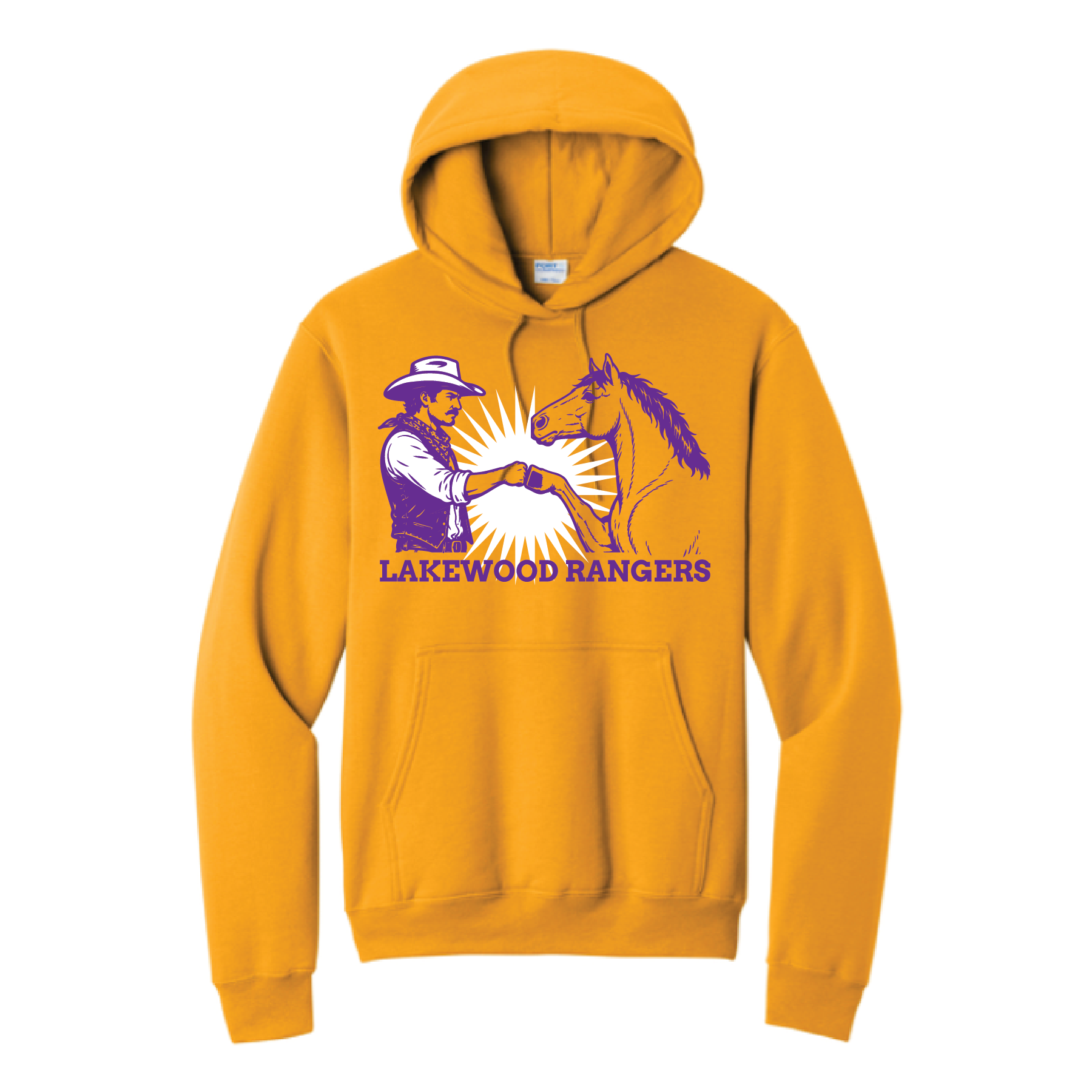Grant- Hoof Bump- Adult/Youth Hooded Sweatshirt