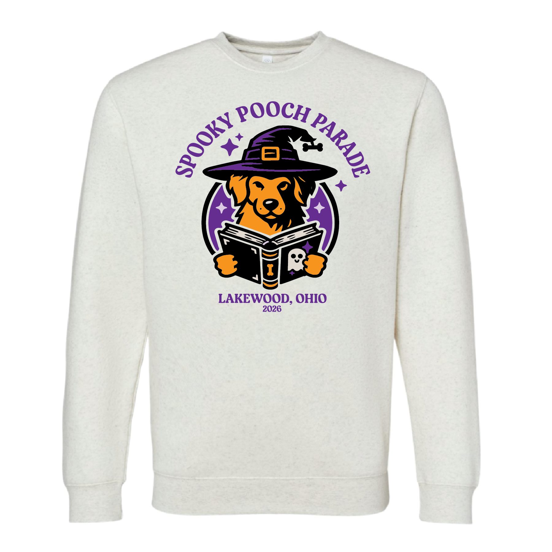 SPOOKY POOCH 2026- Dog Witch- Youth/Adult Sweatshirt