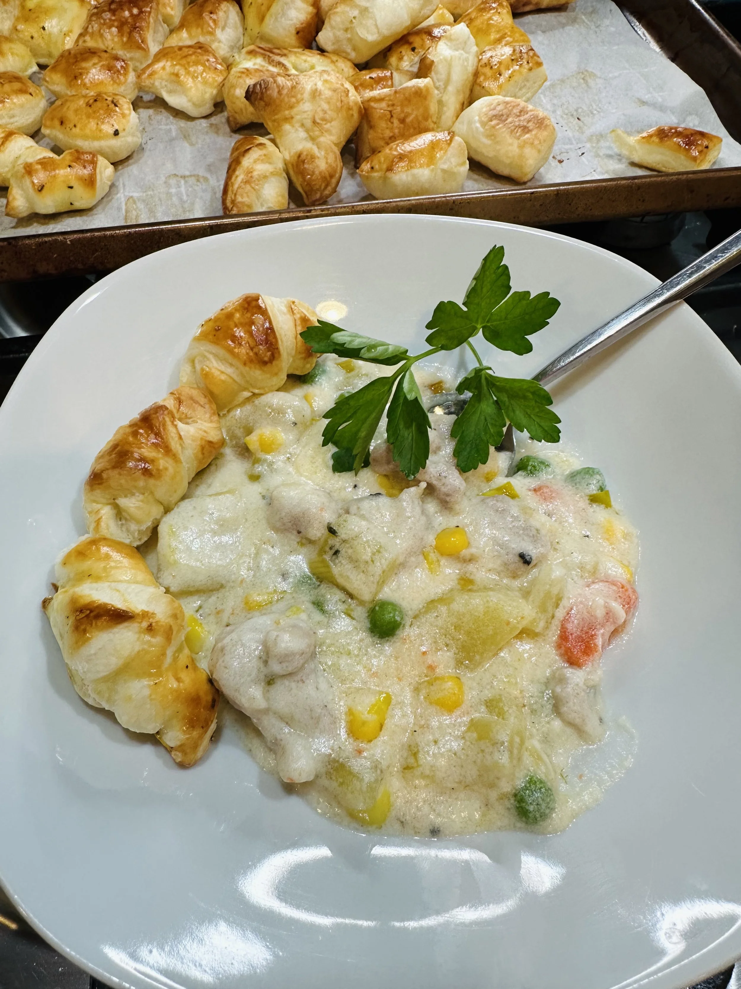 Chicken Pot Pie Soup 