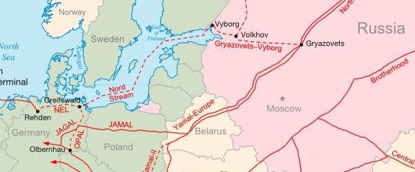 Gas Curtain Divides Europe