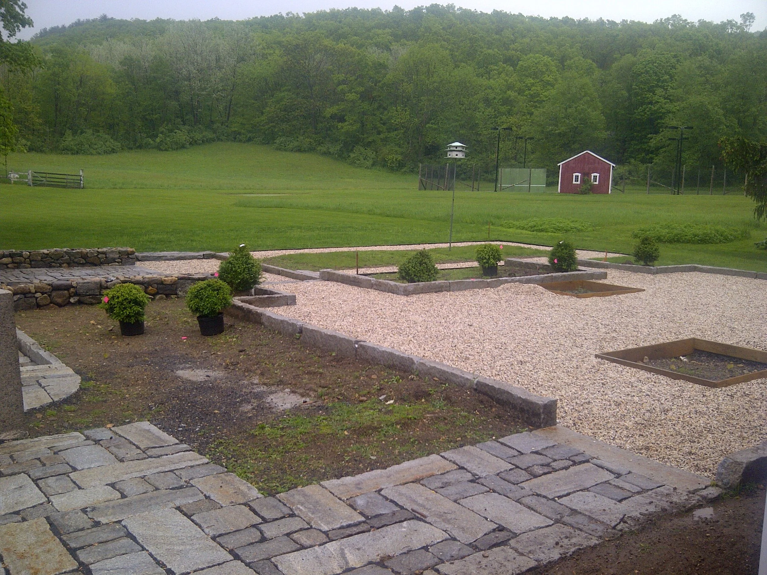 CT garden in progress