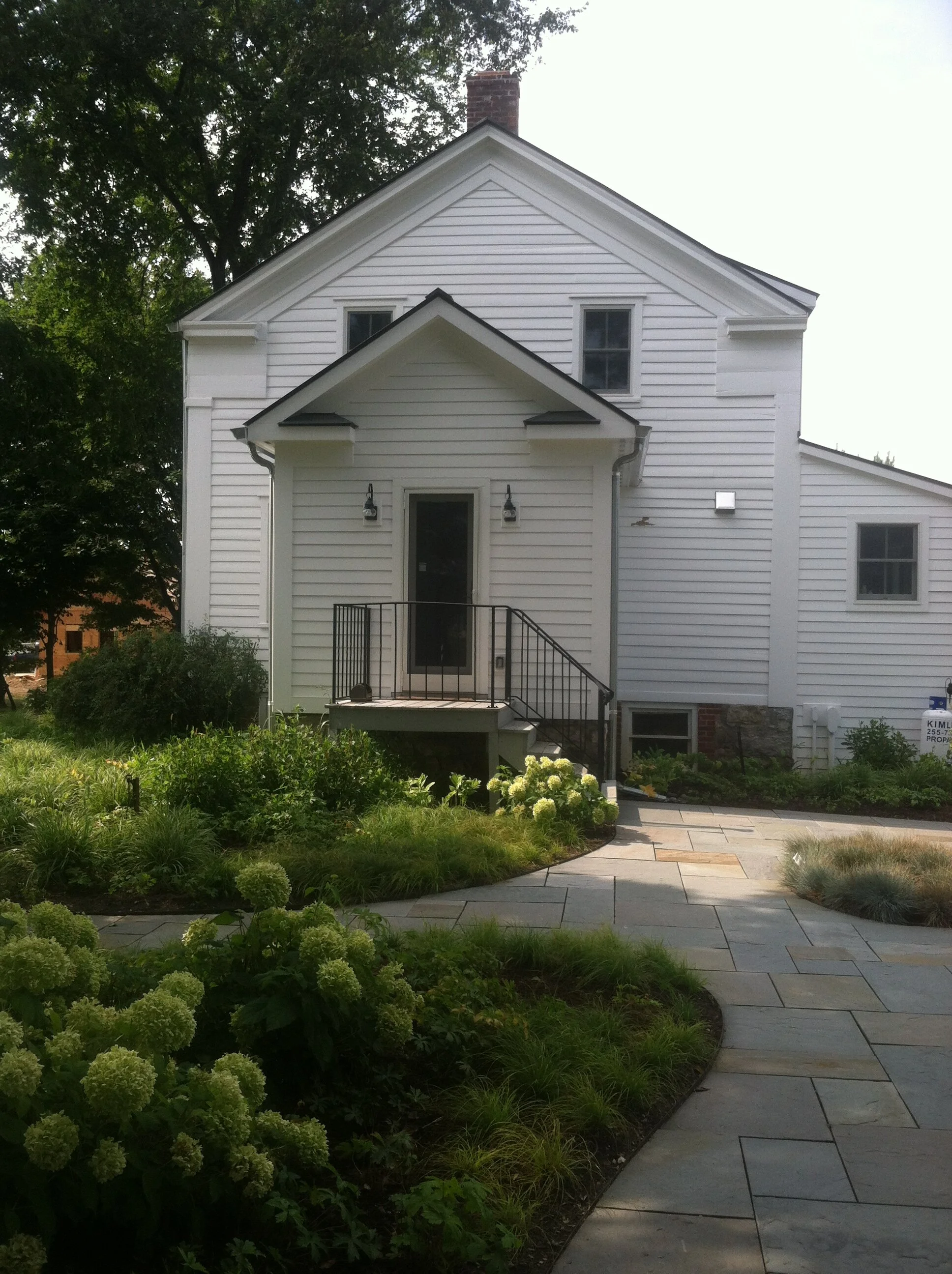 Hudson Valley garden in progress