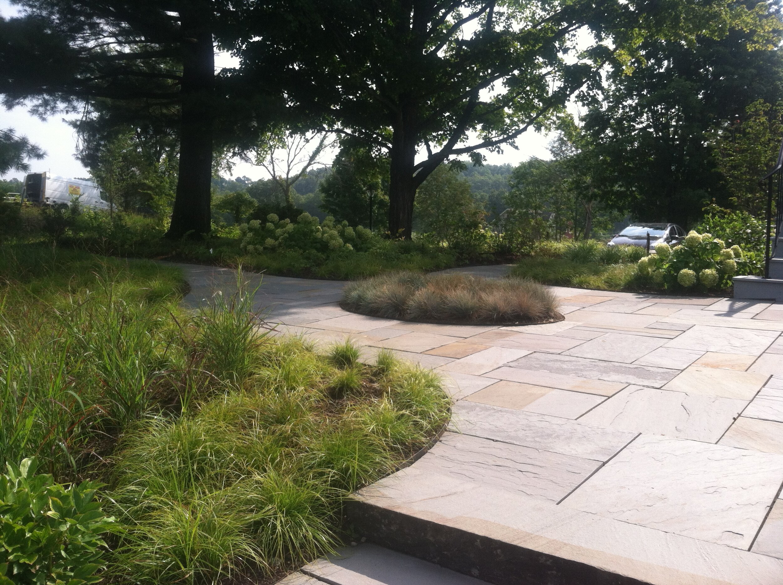 Hudson Valley garden in progress