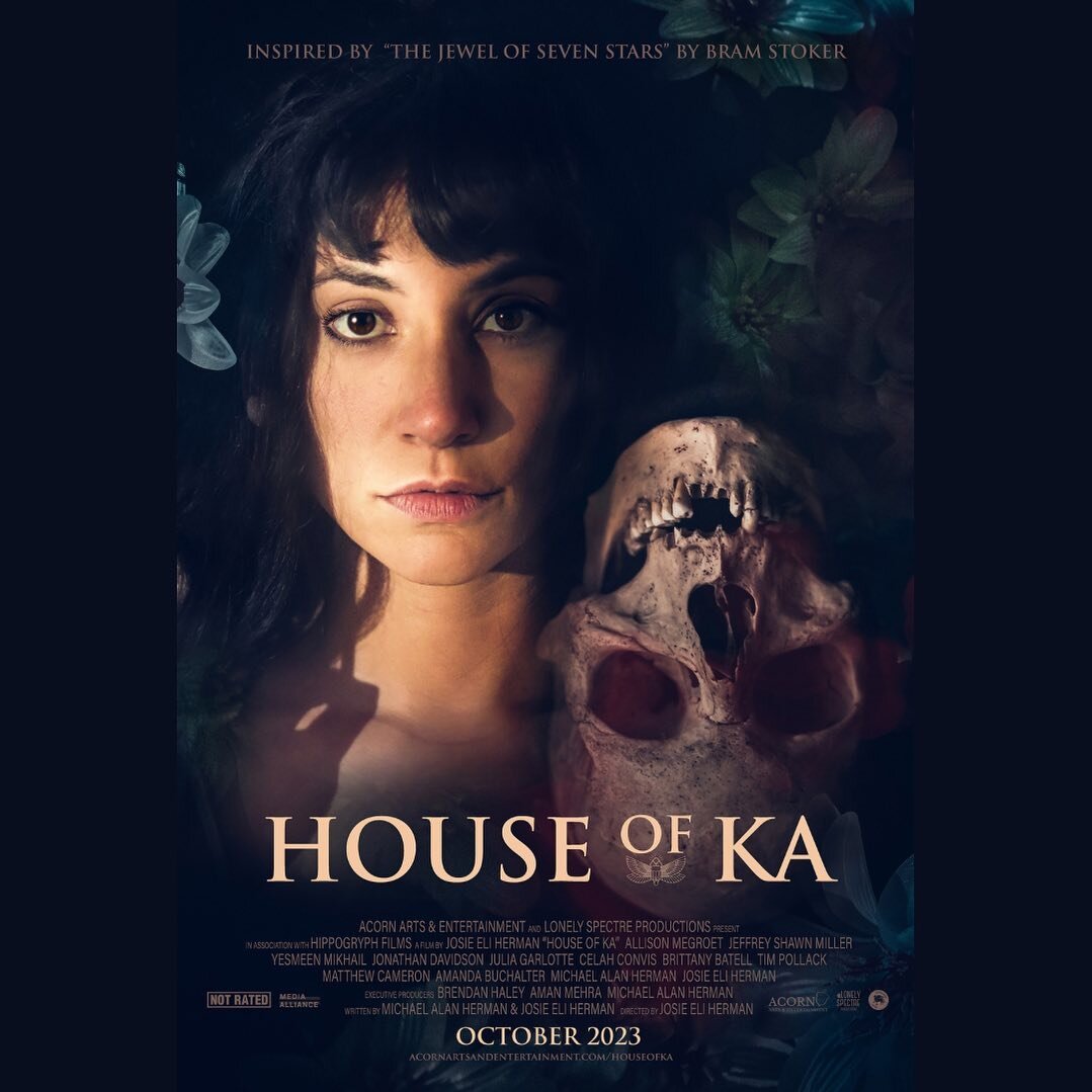 We are thrilled to reveal the official poster for House Of Ka 🎬✨ @houseofkamovie #october2023 
.
.
.
#houseofka #hippogryphfilms #officialposter #comingsoon #poster #horror #horrormovies #horrorsociety #horrorfilm #mummymovie #indiehorror #spooky #s
